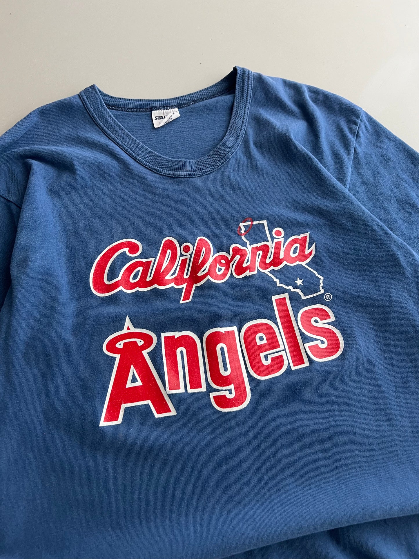 Large 80s Starter California Angels T-shirt