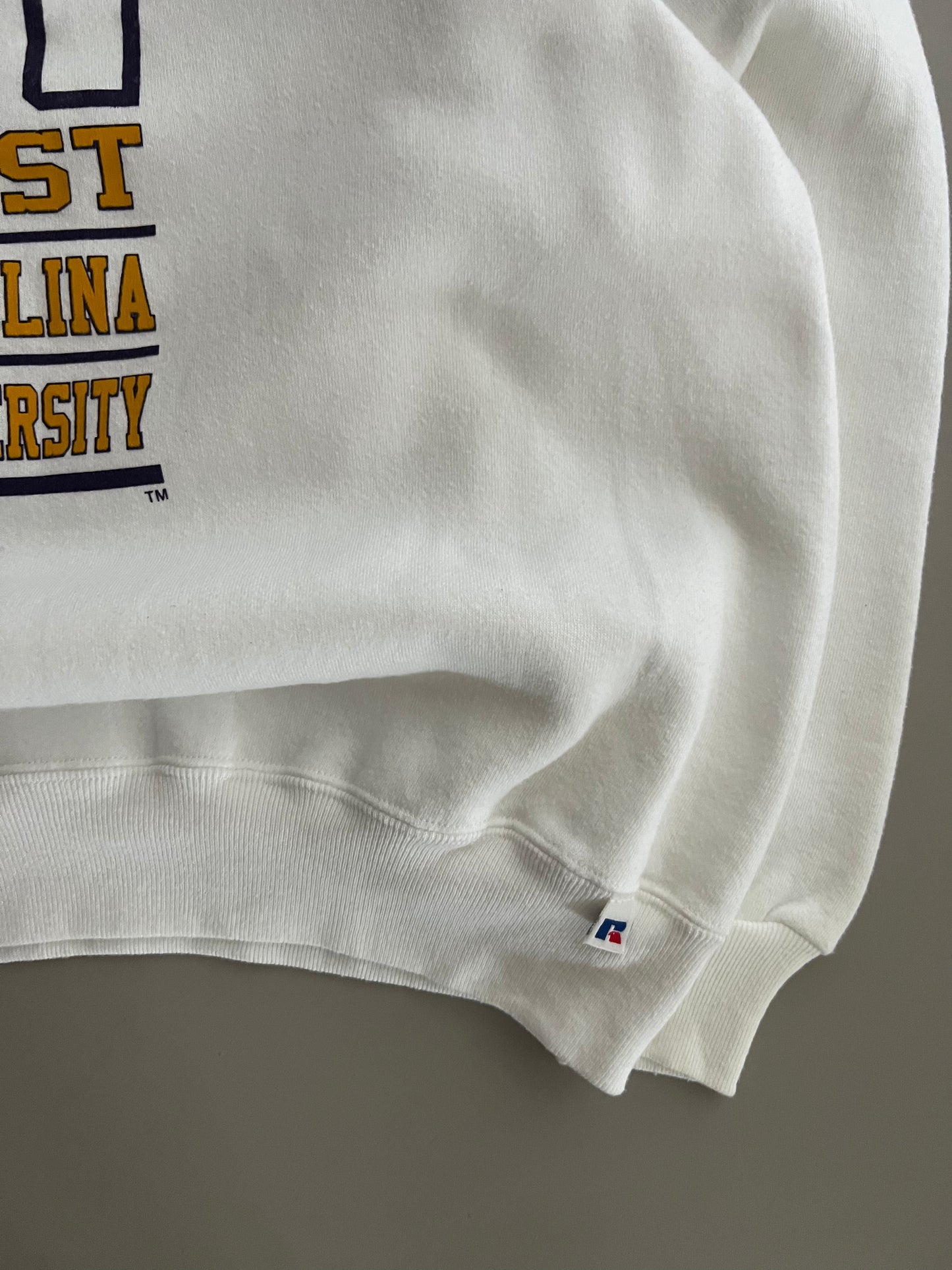Large 90s East Carolina University Russell Athletic Sweatshirt