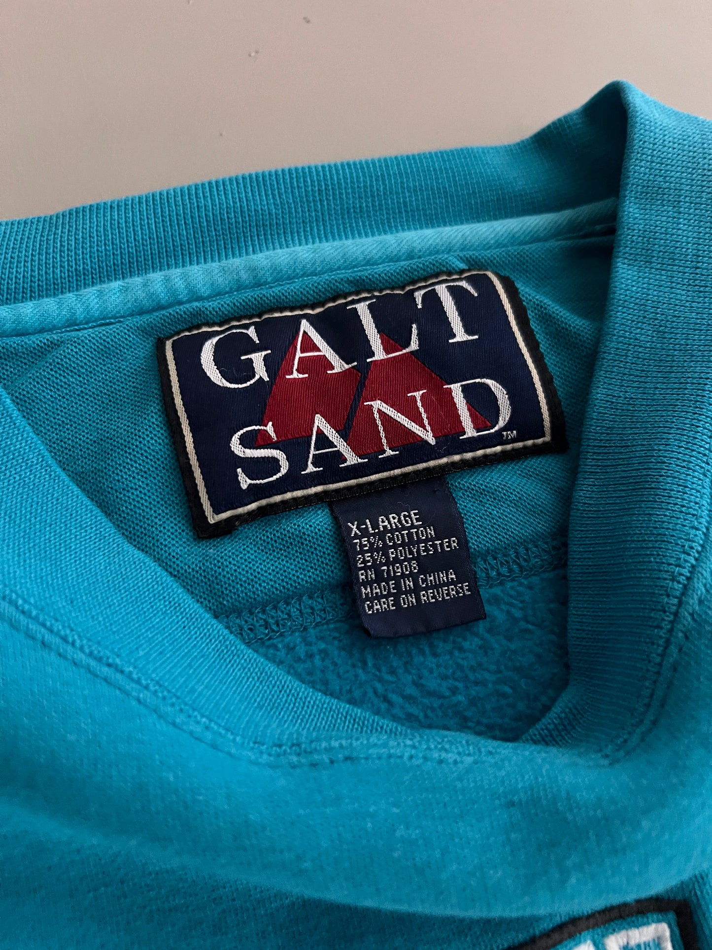 XL 90s Carolina Panthers Galt Sand Sweatshirt