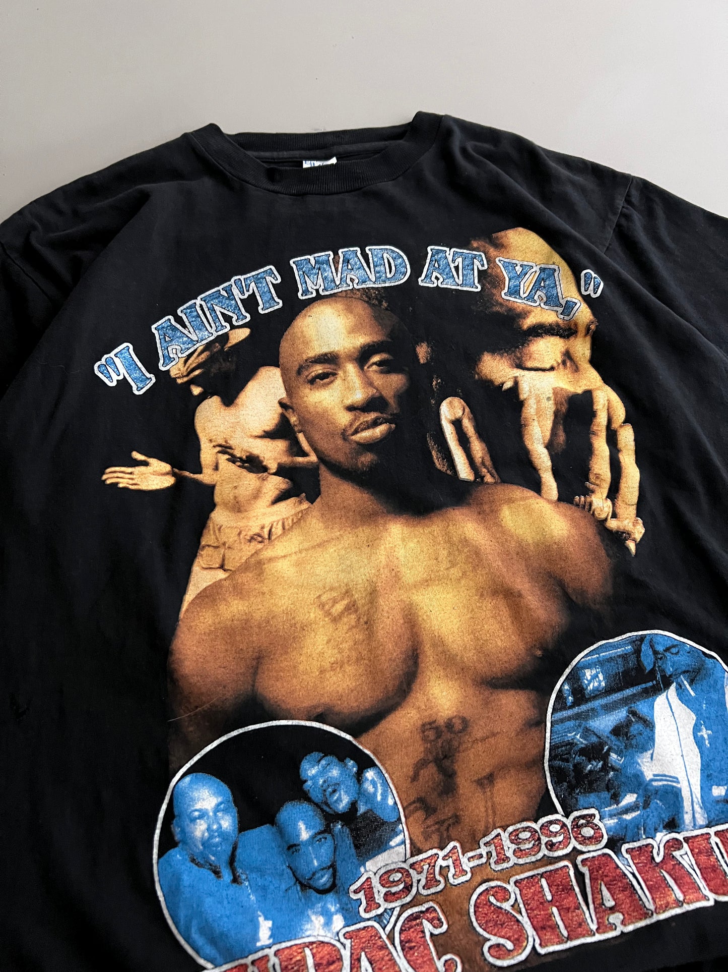 XL 1996 Tupac Thug Life Rap T-shirt