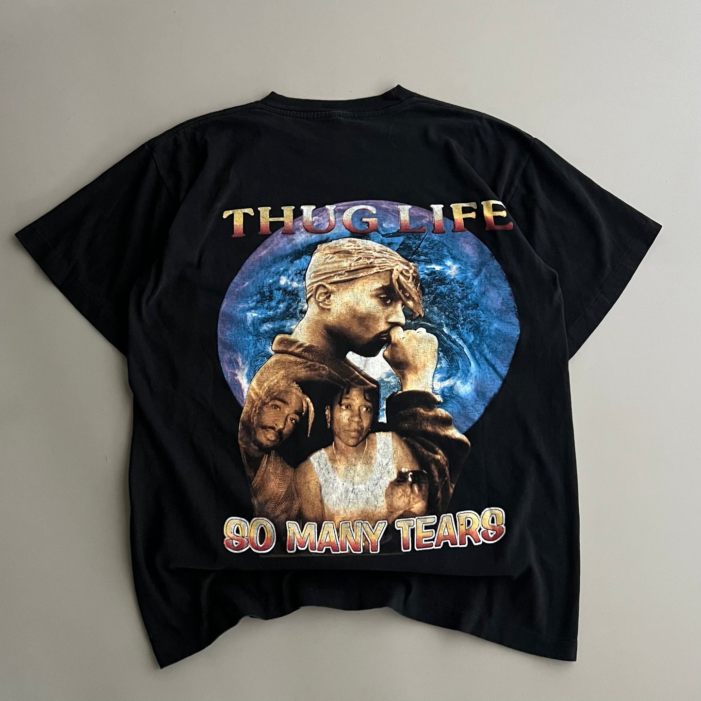 XL 1996 Tupac Thug Life Rap T-shirt