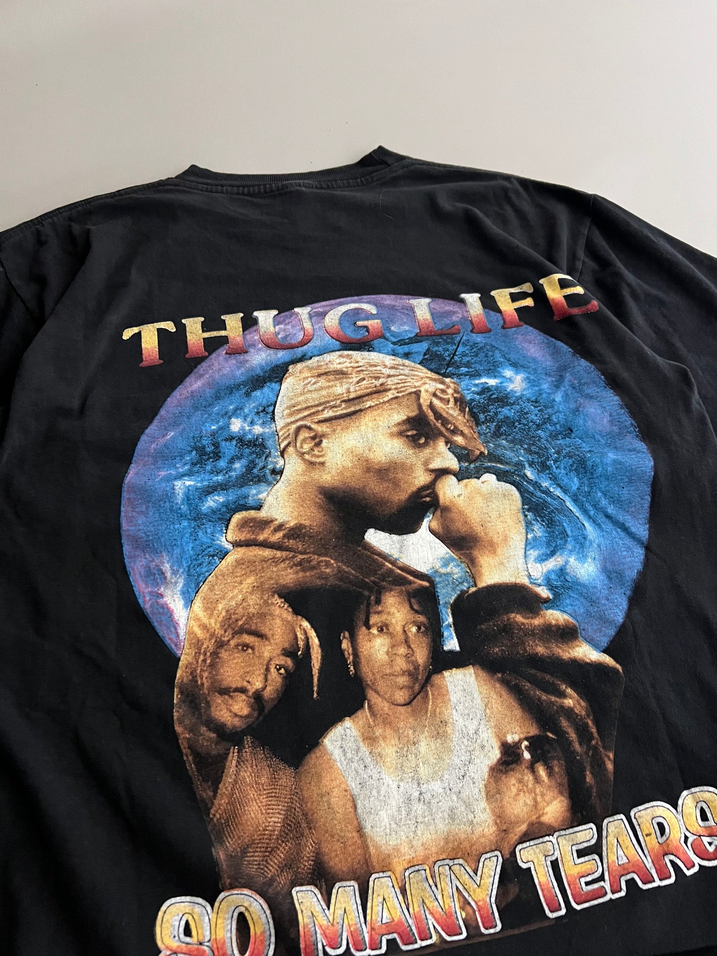 XL 1996 Tupac Thug Life Rap T-shirt