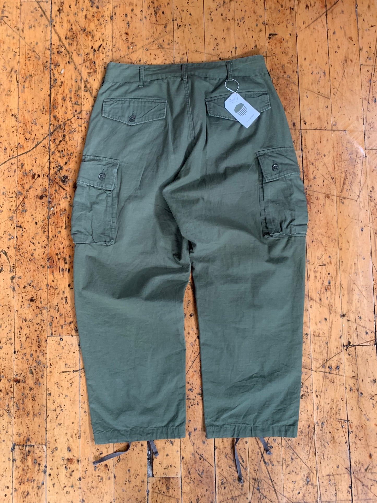 35x26 Olive Engineered Garments Rip Stop Pant