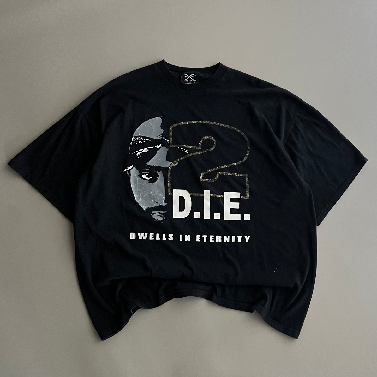2XL 2000s D.I.E 2Pac T-shirt