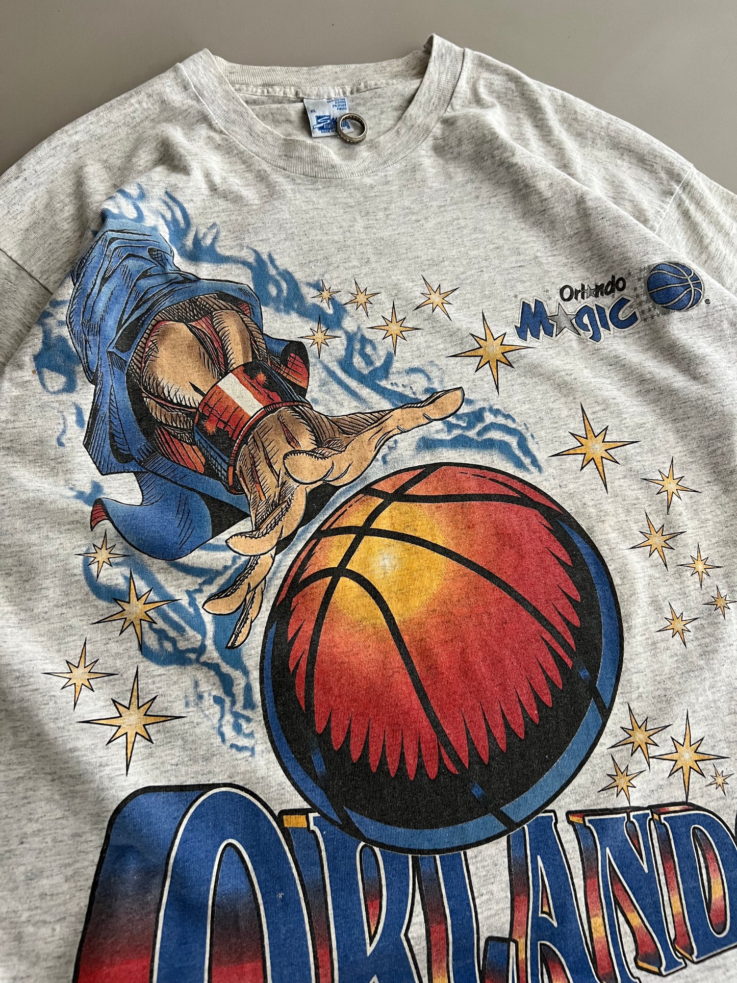 XL 90s Orlando Magic Wizard Breakthrough Salem T-shirt