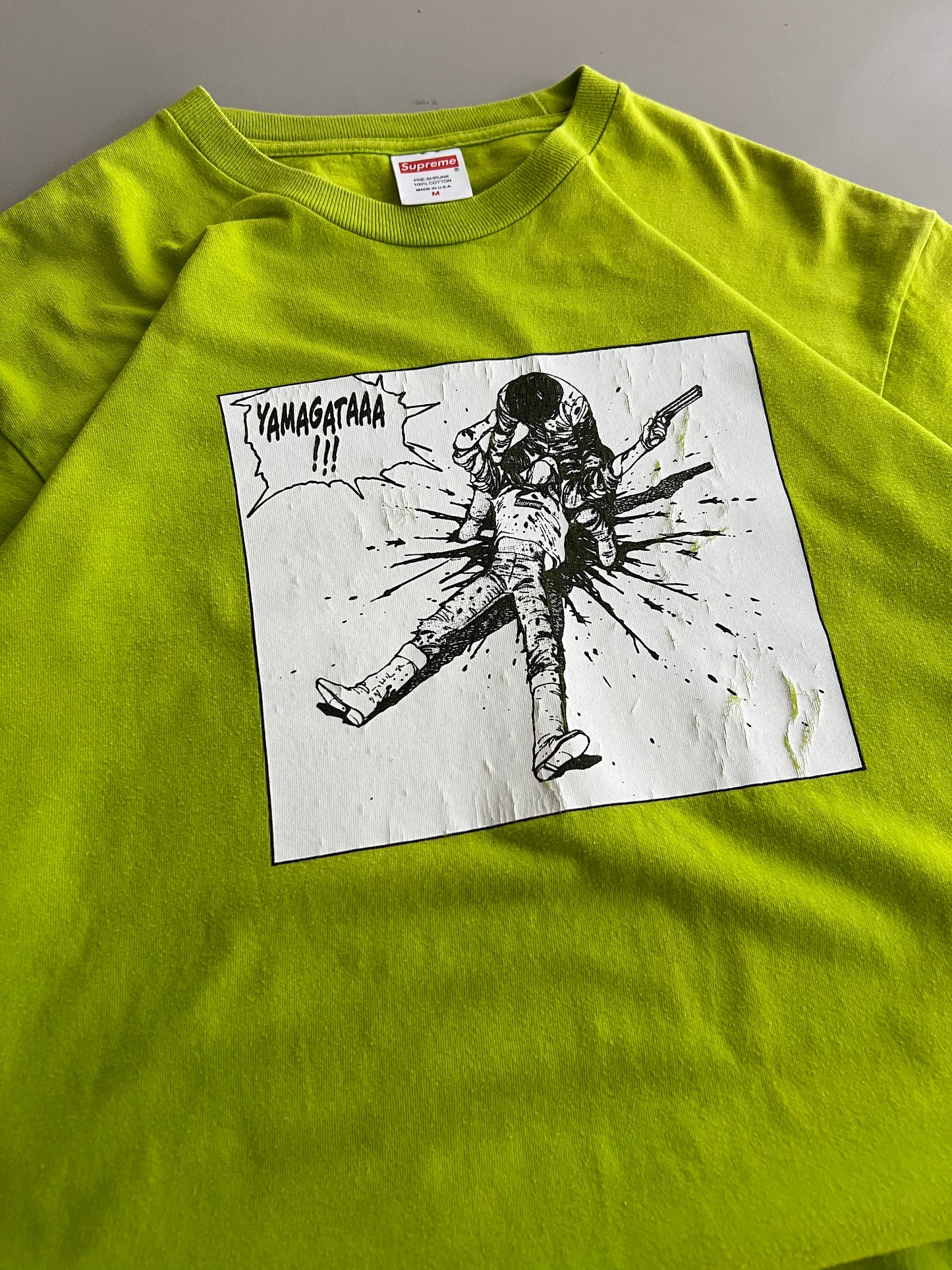 Medium Lime Green Supreme x Akira T-shirt