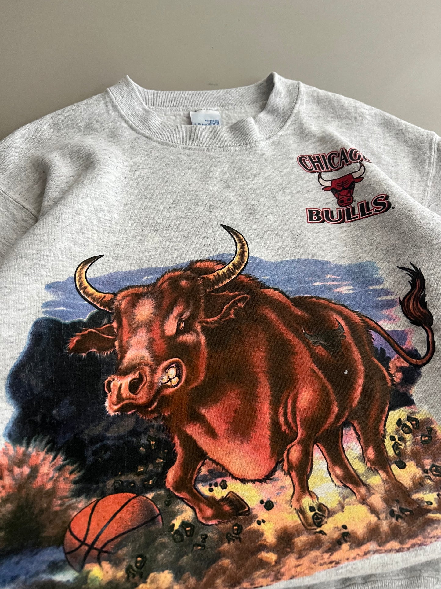 Small 1990s Chicago Bulls Salem Sweatshirt
