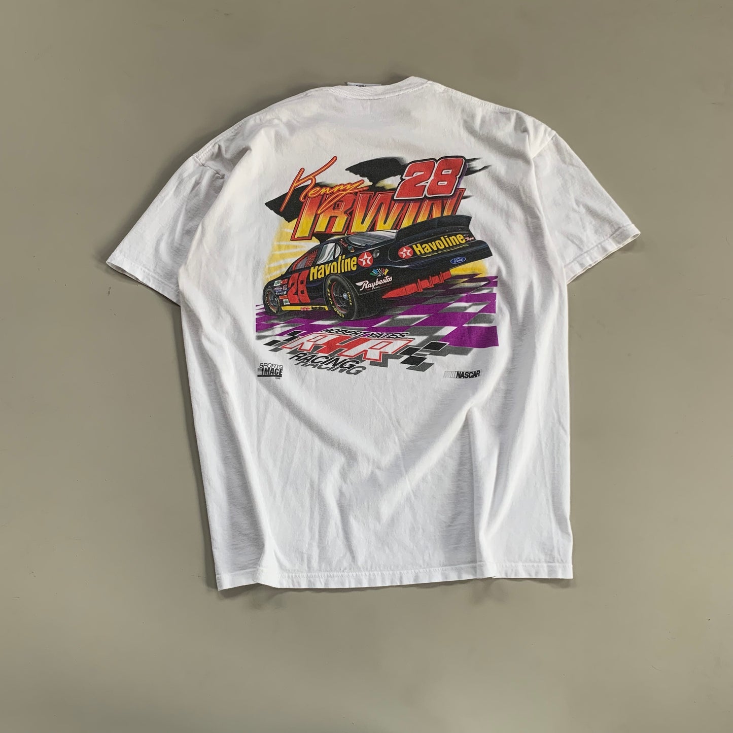 Large 1998 Ernie Irvan Nascar T-shirt