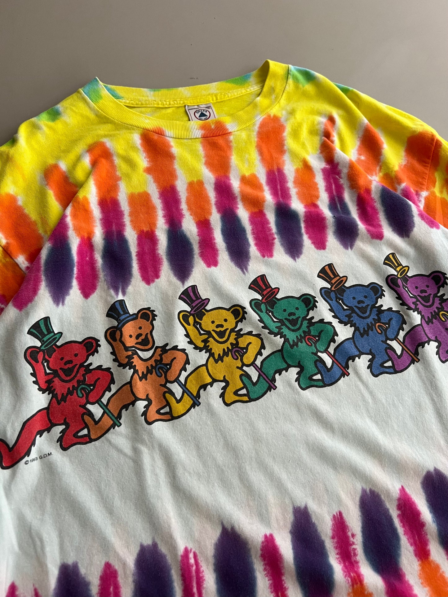 XL 1993 Grateful Dead Long Sleeve Tie Dye T-shirt