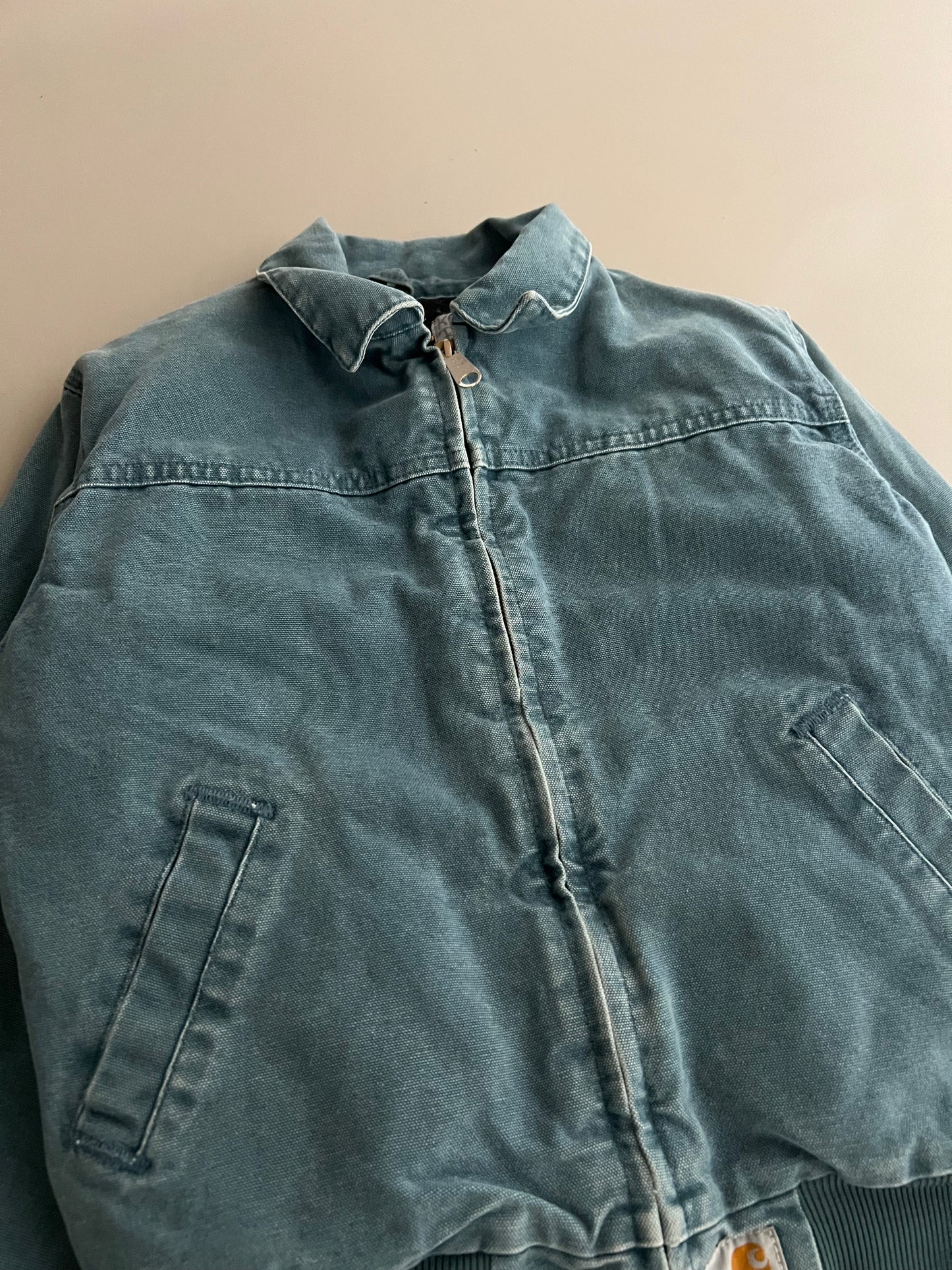 Kid's Teal Carhartt Santa Fe Jacket