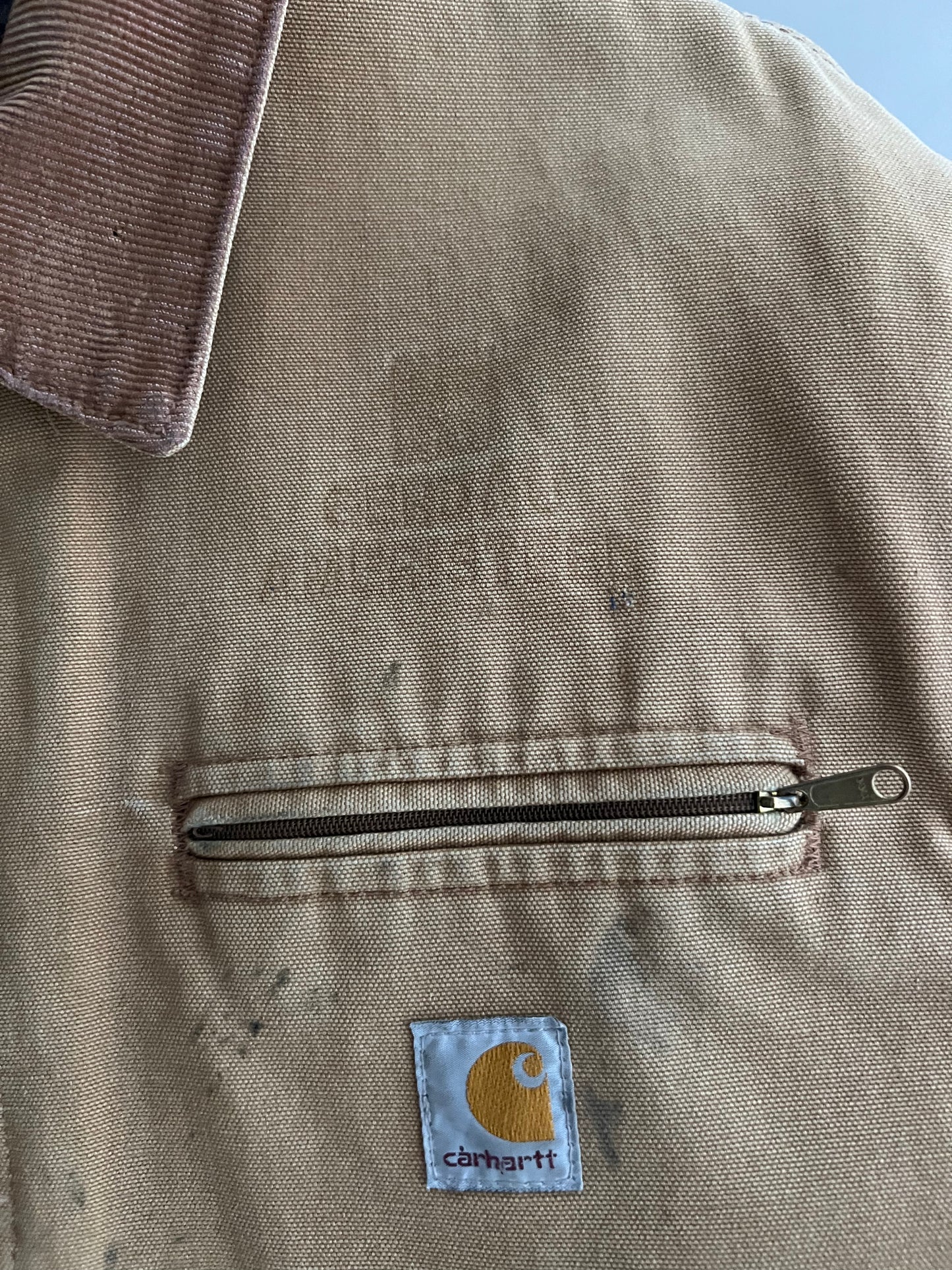 Large 90s Tan Carhartt Detroit