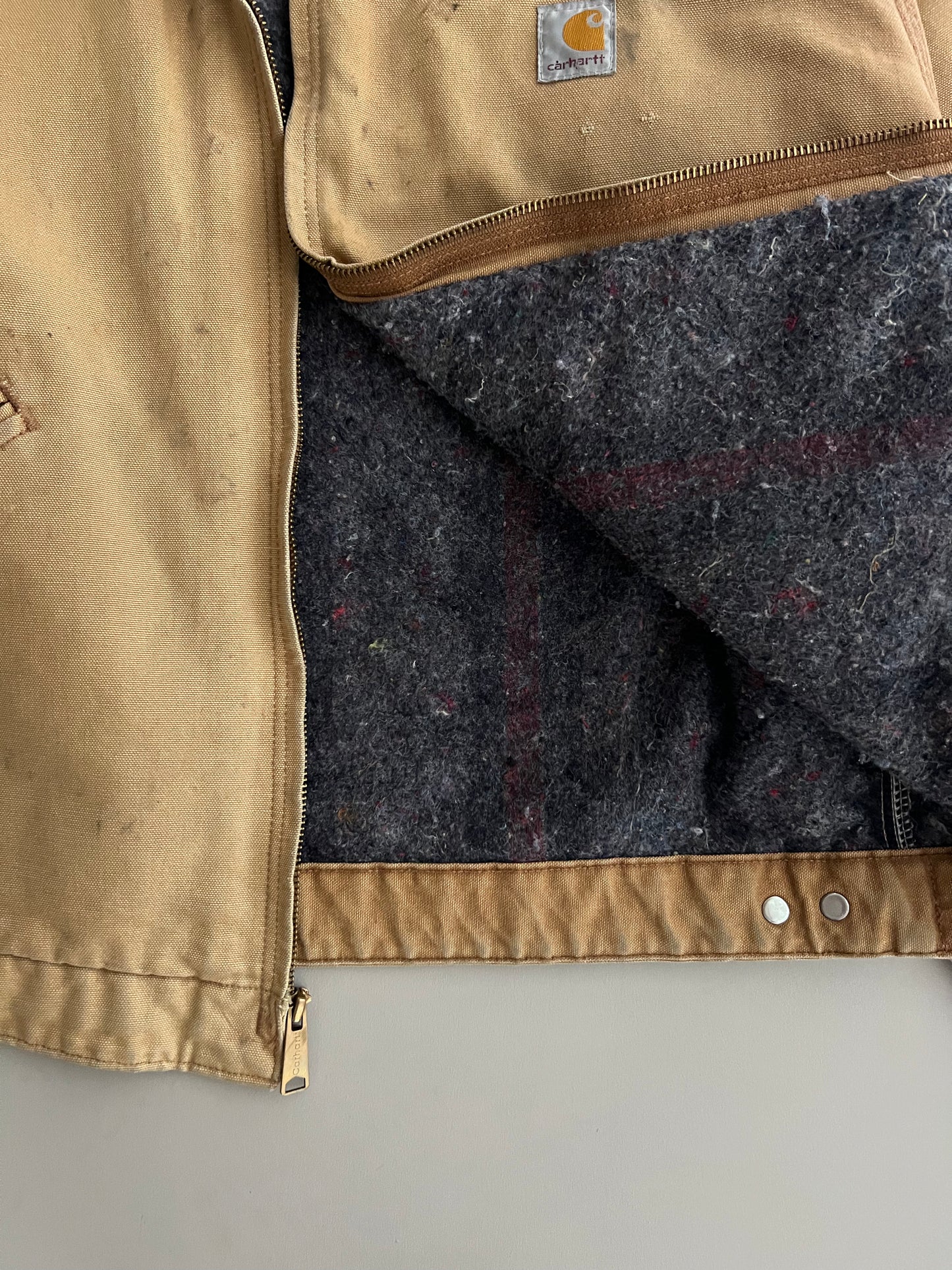 Large 90s Tan Carhartt Detroit