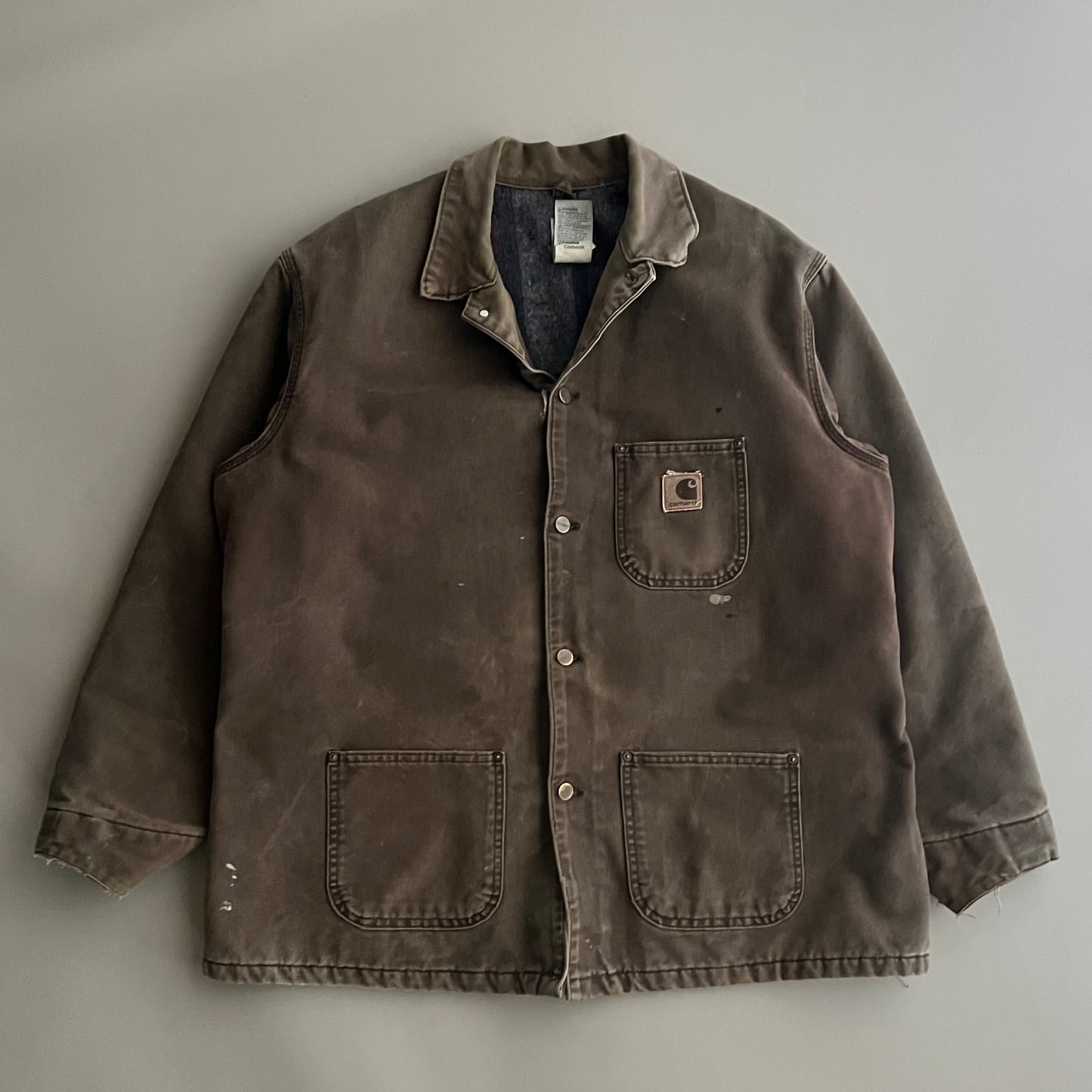 XL 90s Mocha Carhartt Chore Coat