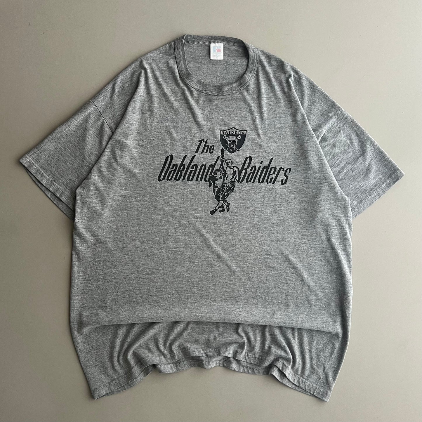 XL 90s Oakland Raiders Russell Athletic T-shirt