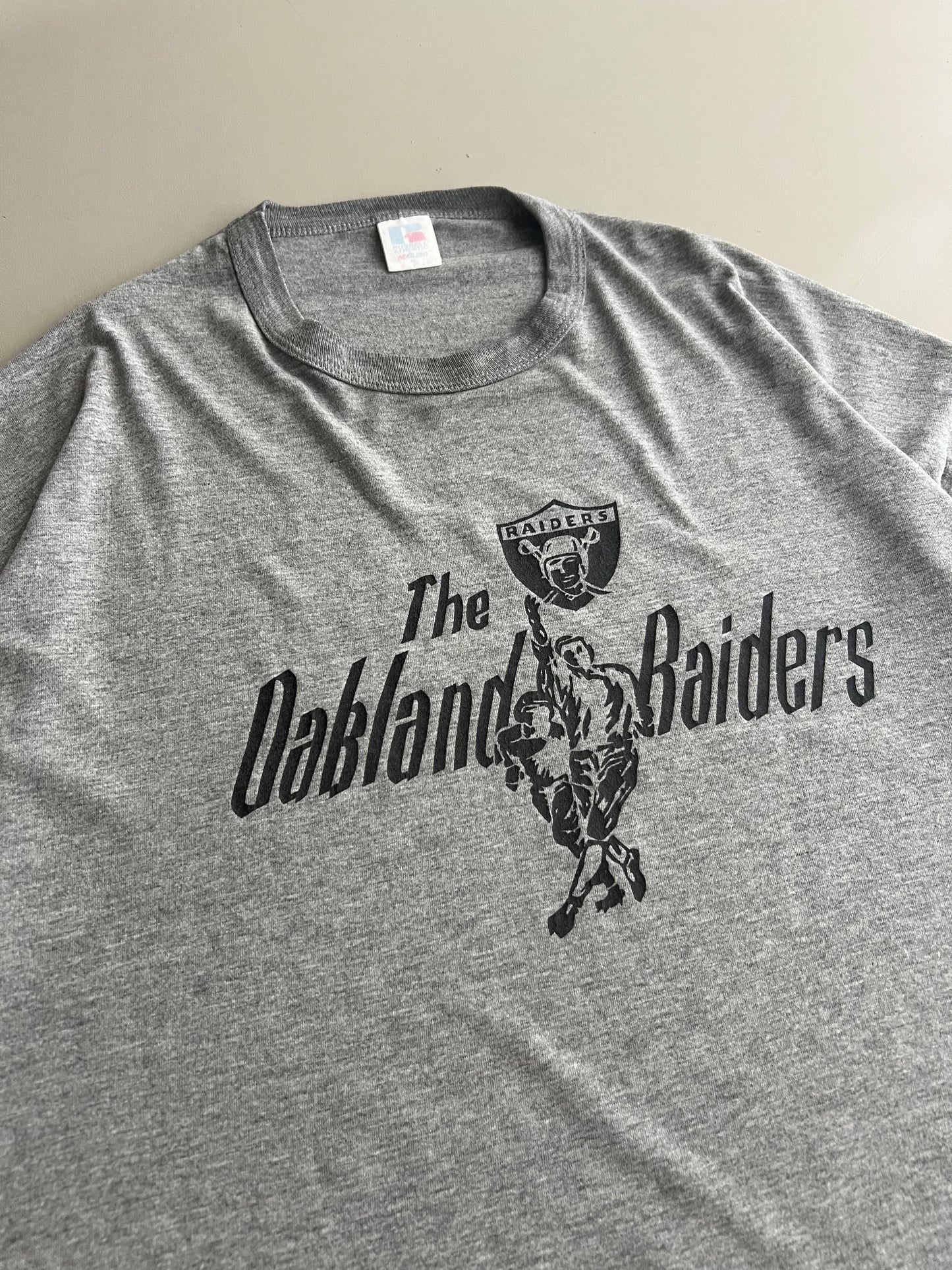 XL 90s Oakland Raiders Russell Athletic T-shirt