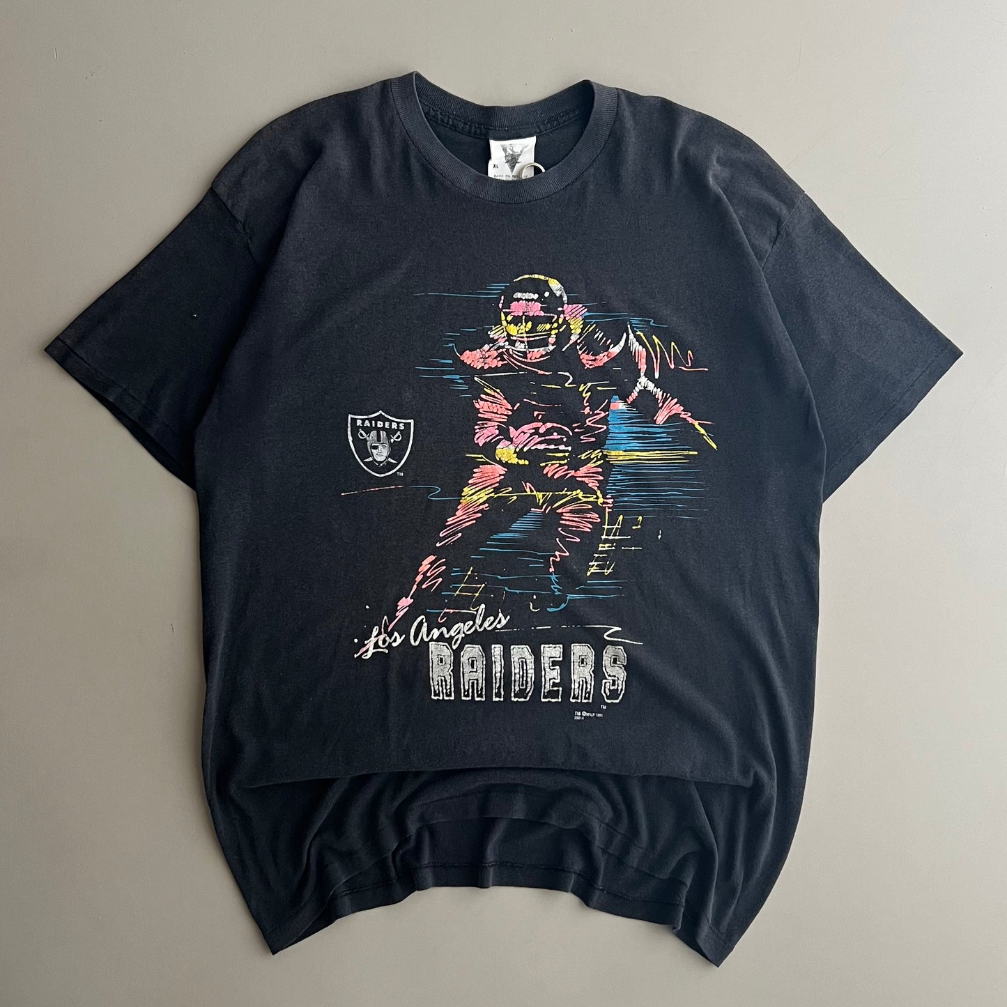 XL 1991 Los Angeles Raiders T-shirt