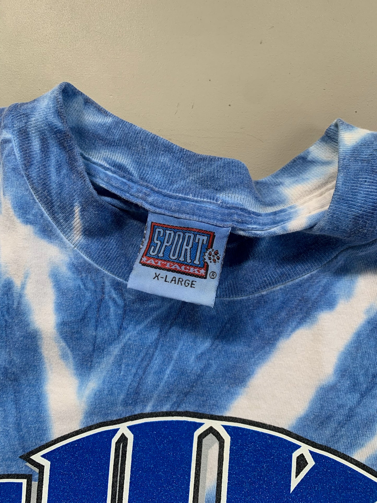 XL 2000s Duke University Tie Dye T-shirt