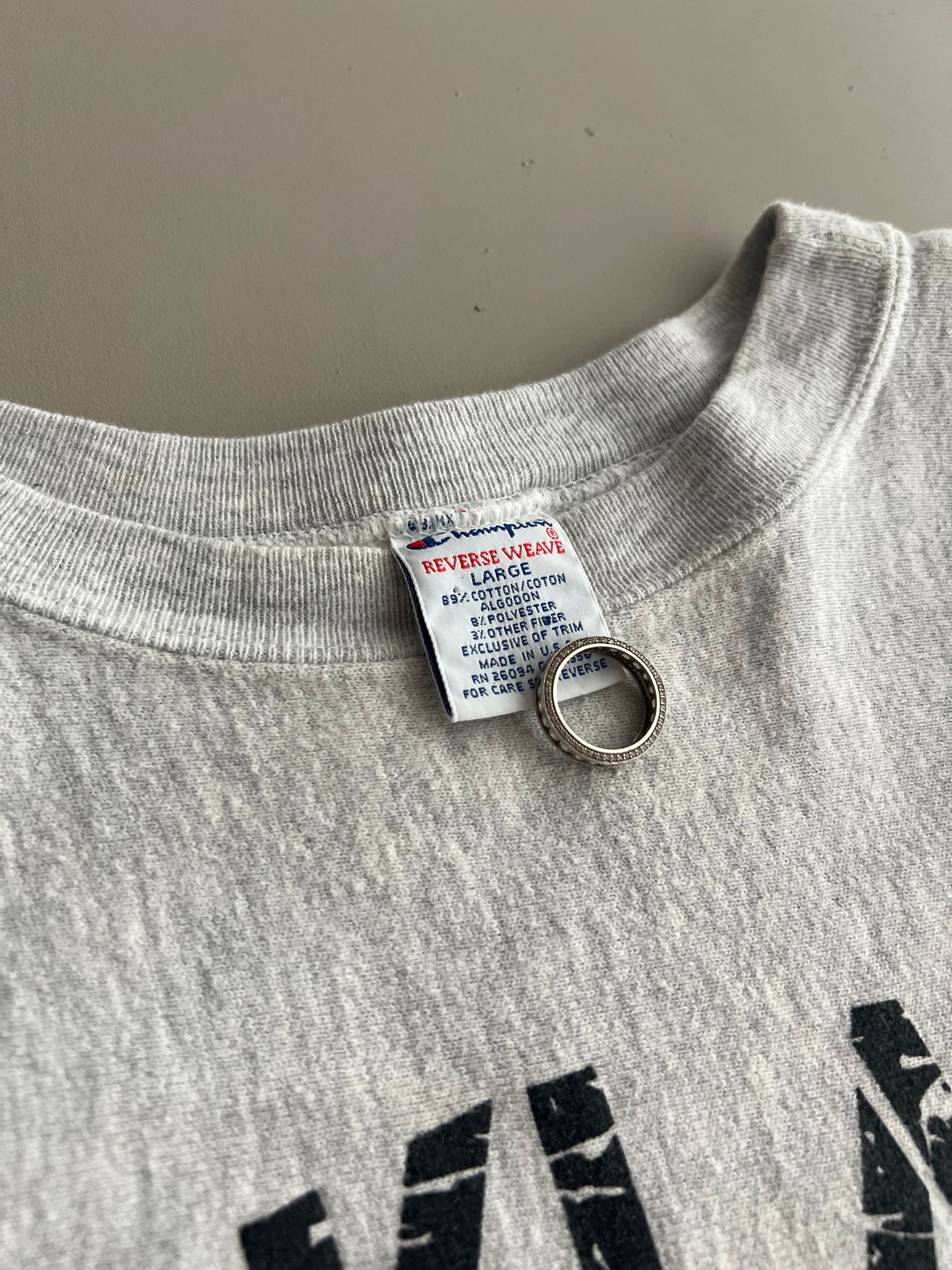 Large 90s Champion Reverse Weave Oakland Raiders Sweatshirt