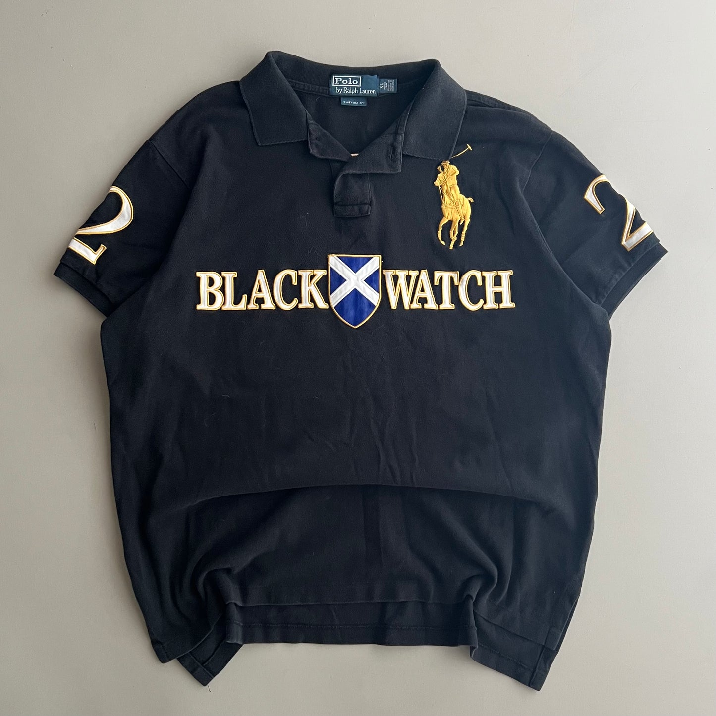 XL 2000s Polo Ralph Lauren Back Watch Button Shirt
