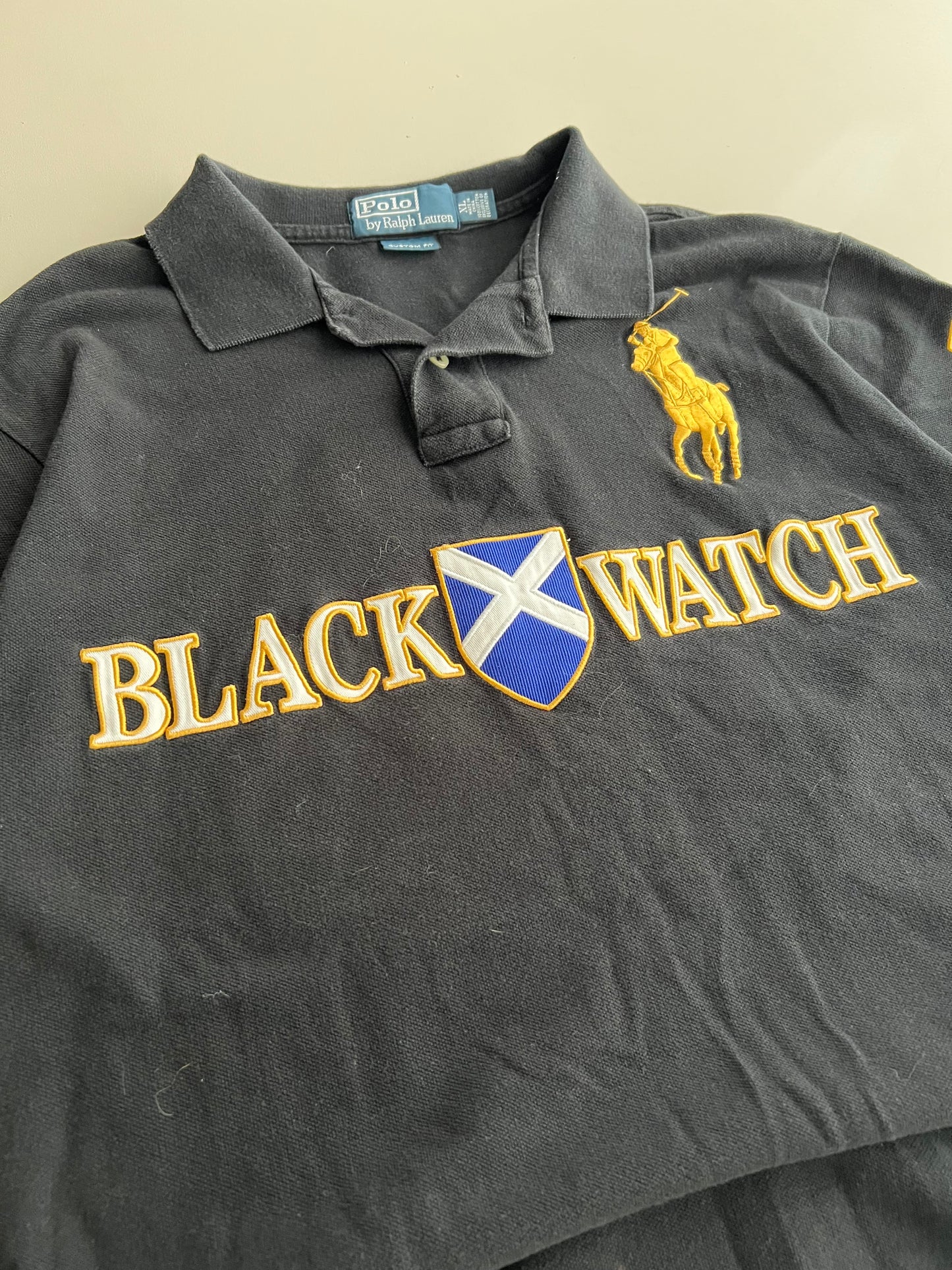 XL 2000s Polo Ralph Lauren Back Watch Button Shirt