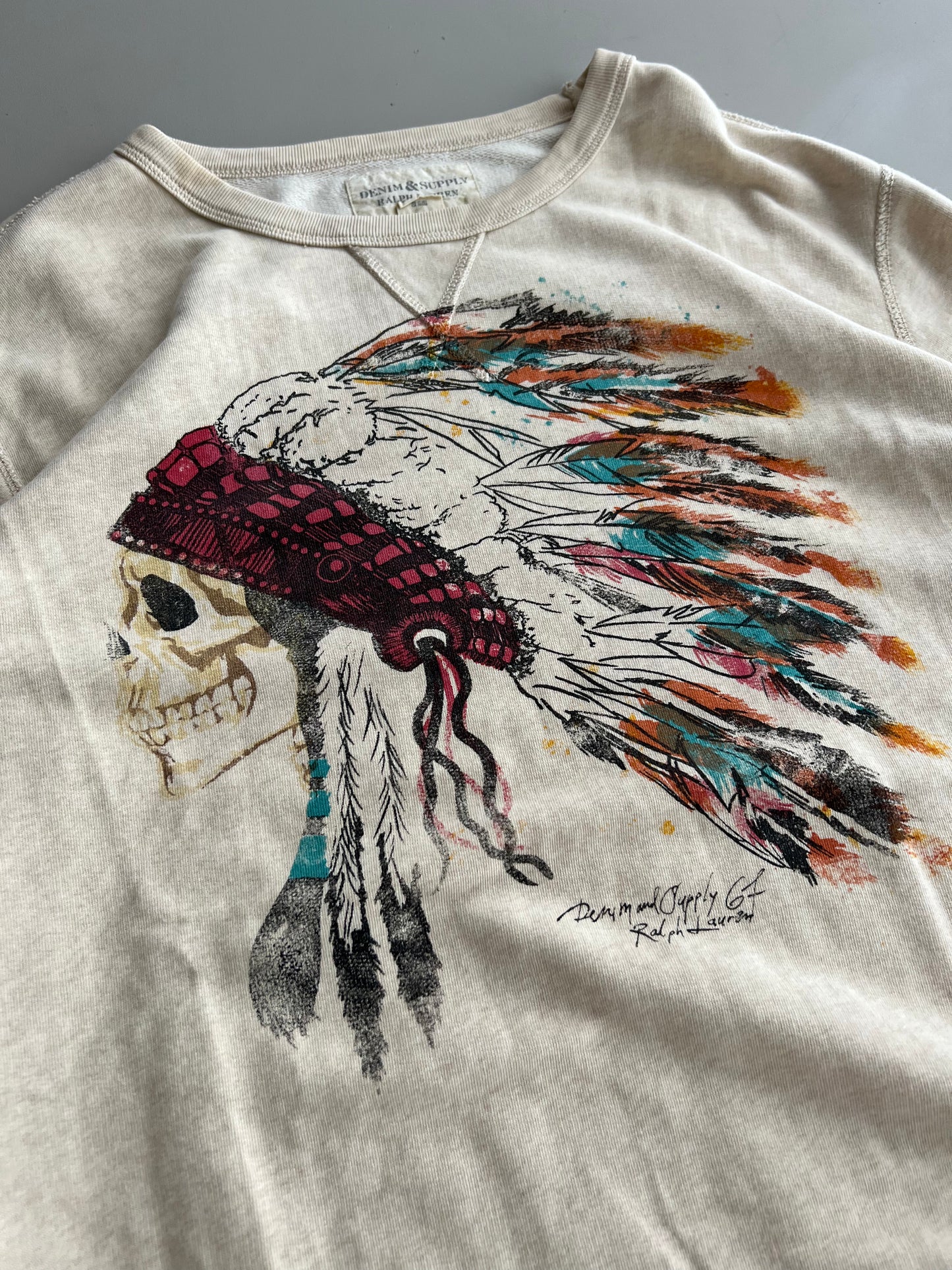 2XL Polo Ralph Lauren Denim & Supply Tribal Sweatshirt