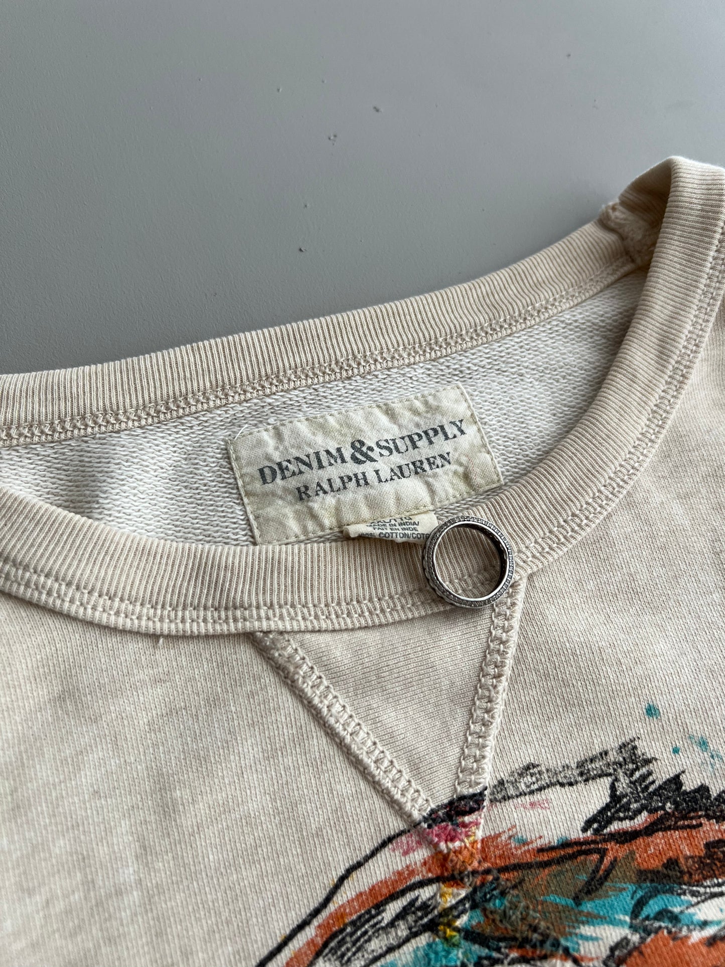2XL Polo Ralph Lauren Denim & Supply Tribal Sweatshirt