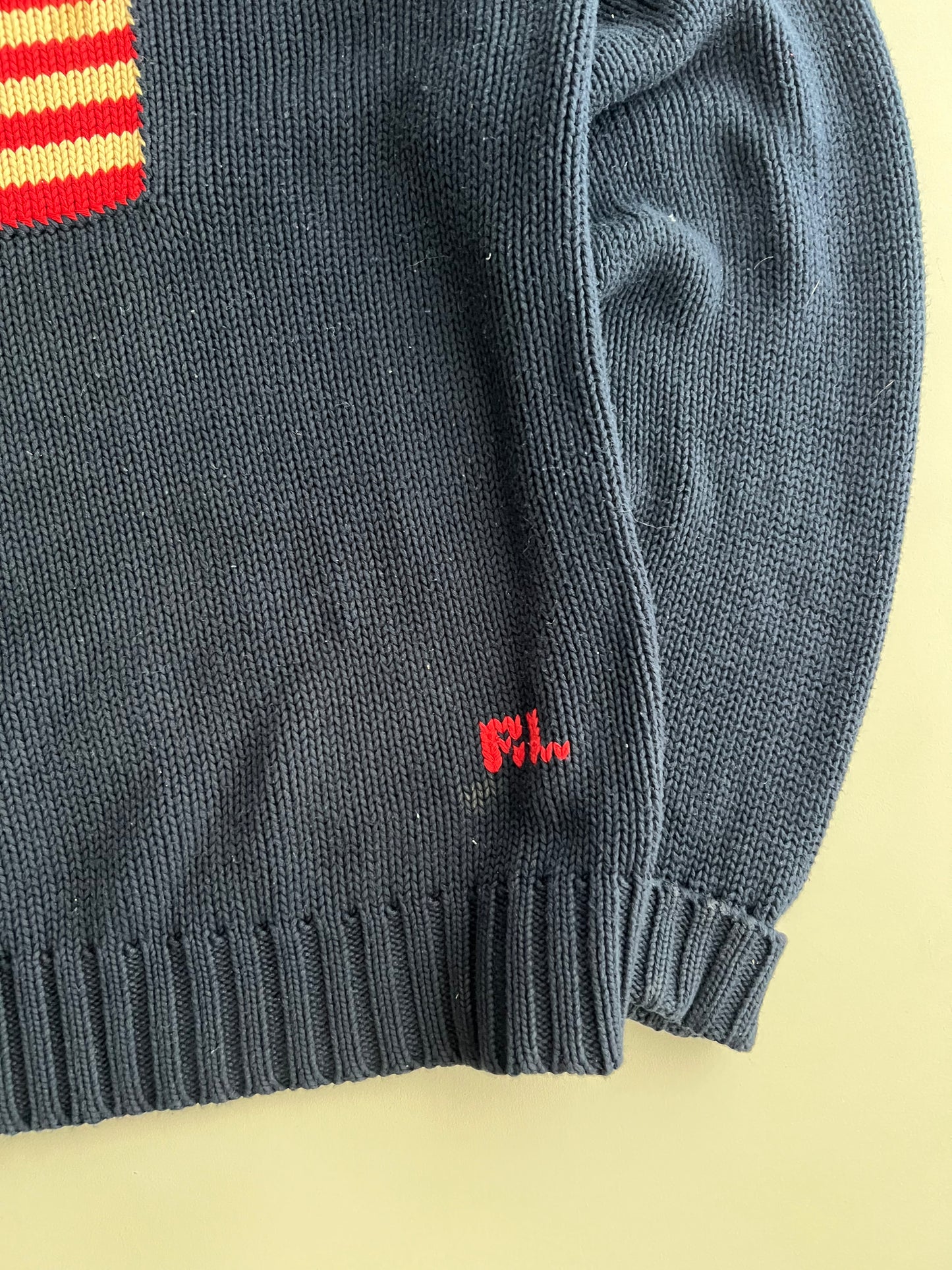 XL 2000s Polo Ralph Lauren American Flag Sweater