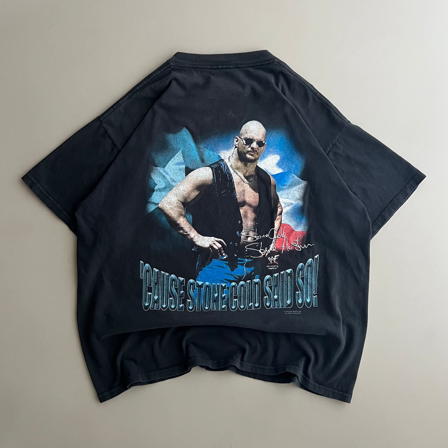 2XL 1996 Stone Cold Steve Austin Class Of 3:16 T-shirt