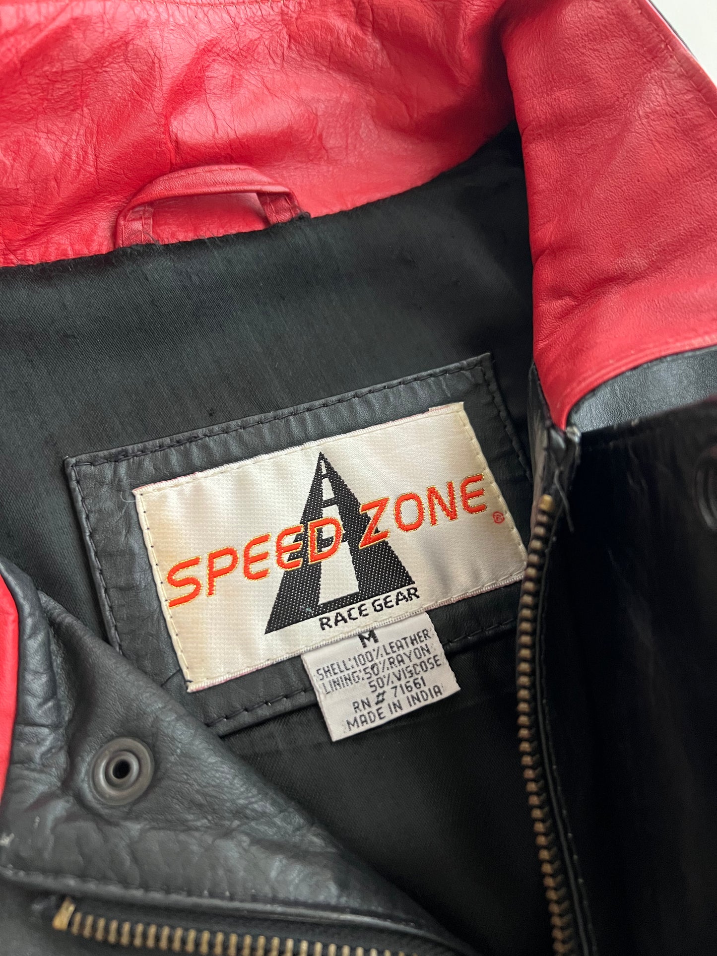 Medium 1995 Jeff Gordon Winston Cup Champion Leather Jacket
