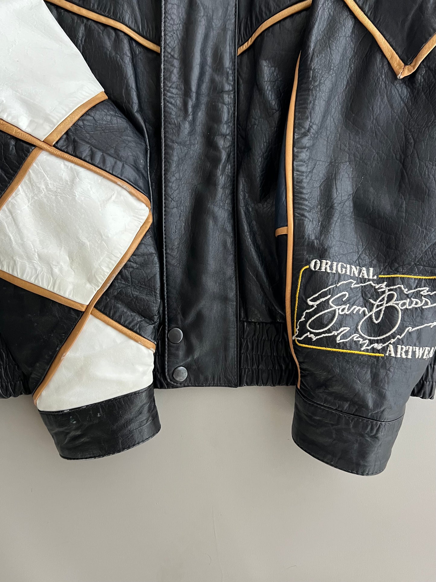 Medium 1995 Jeff Gordon Winston Cup Champion Leather Jacket