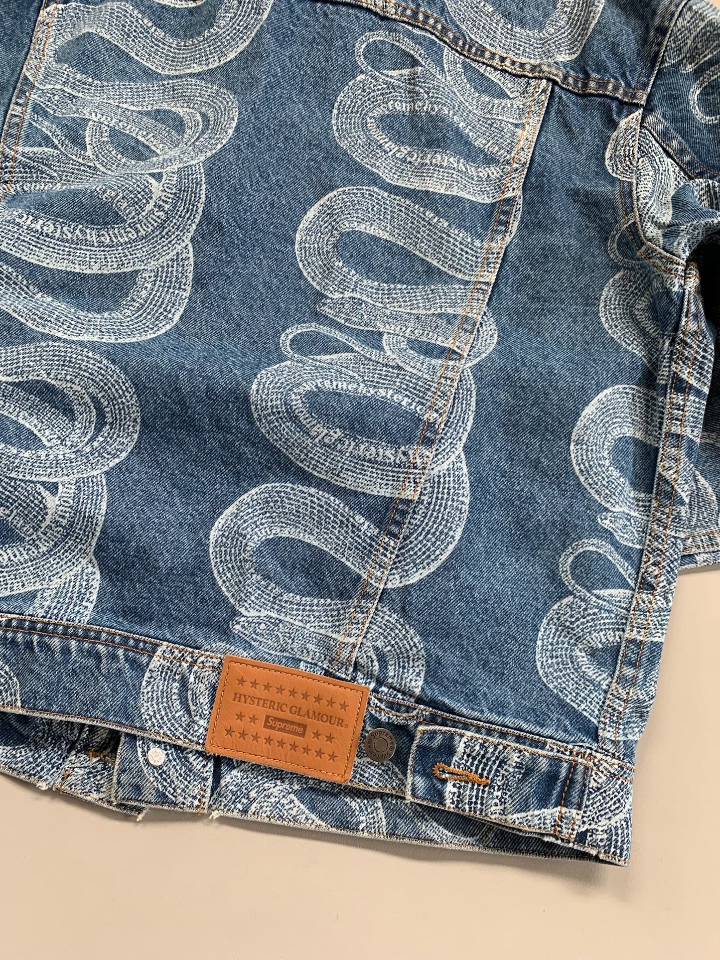 Medium Supreme x Hysteric Glamour Denim Jacket