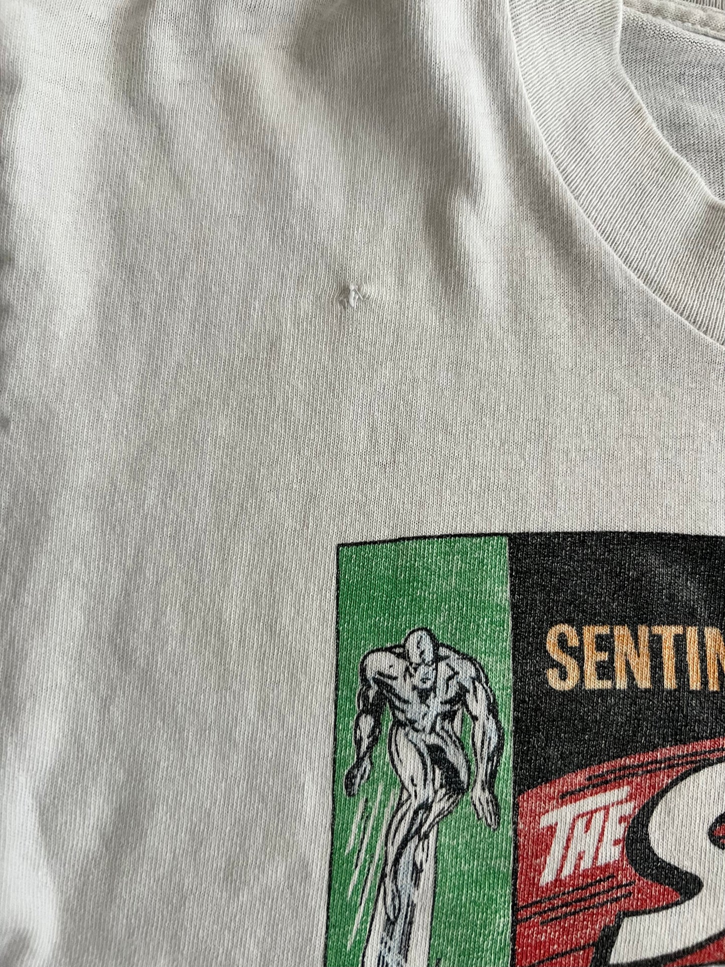 Large 1988 Silver Surfer Comic T-shirt