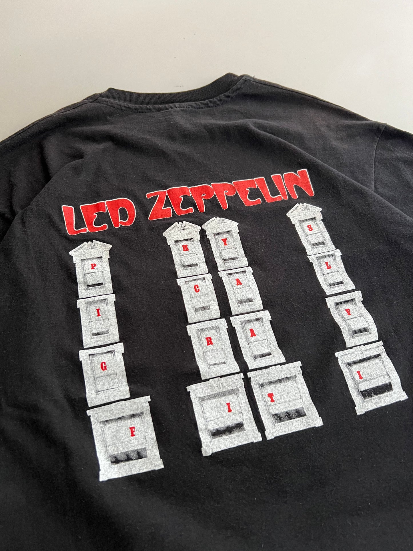 XL 1988 Led Zeppelin Physical Graffiti T-shirt