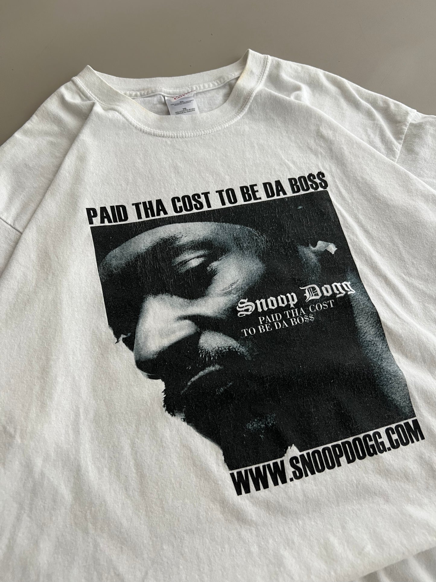 XL 2000s Snoop Dog Blunt Wrap USA T-shirt