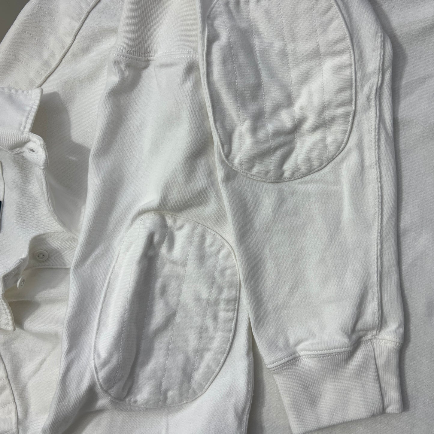 Large 2000s White Polo Ralph Lauren Rugby