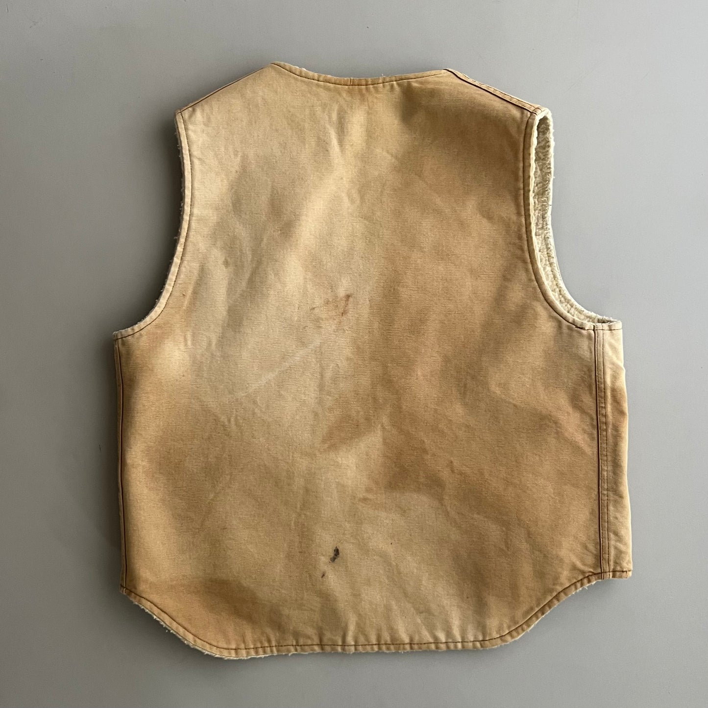 Large 80s Tan Carhartt Hunting Vest