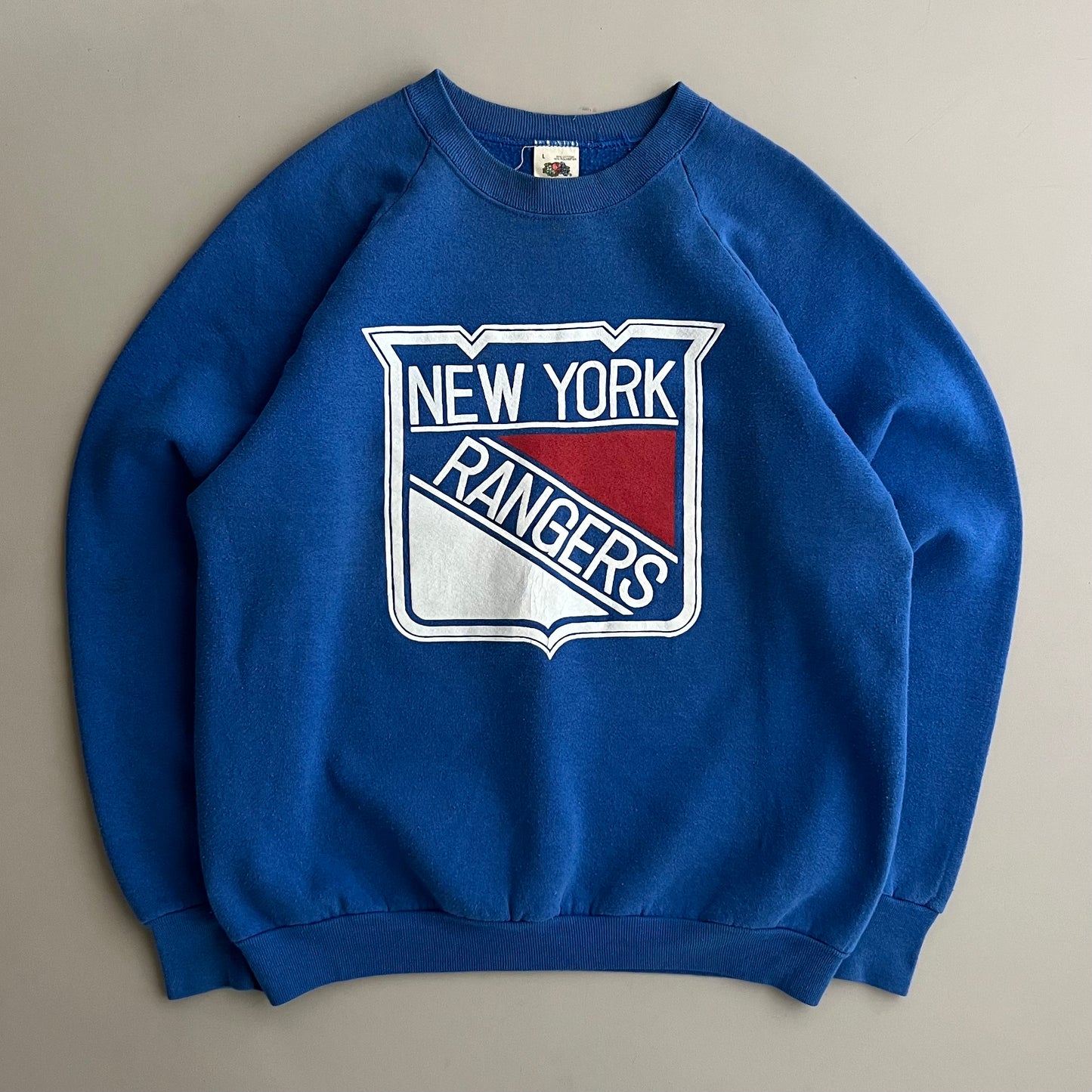 Large 80s New York Rangers Sweatshirt