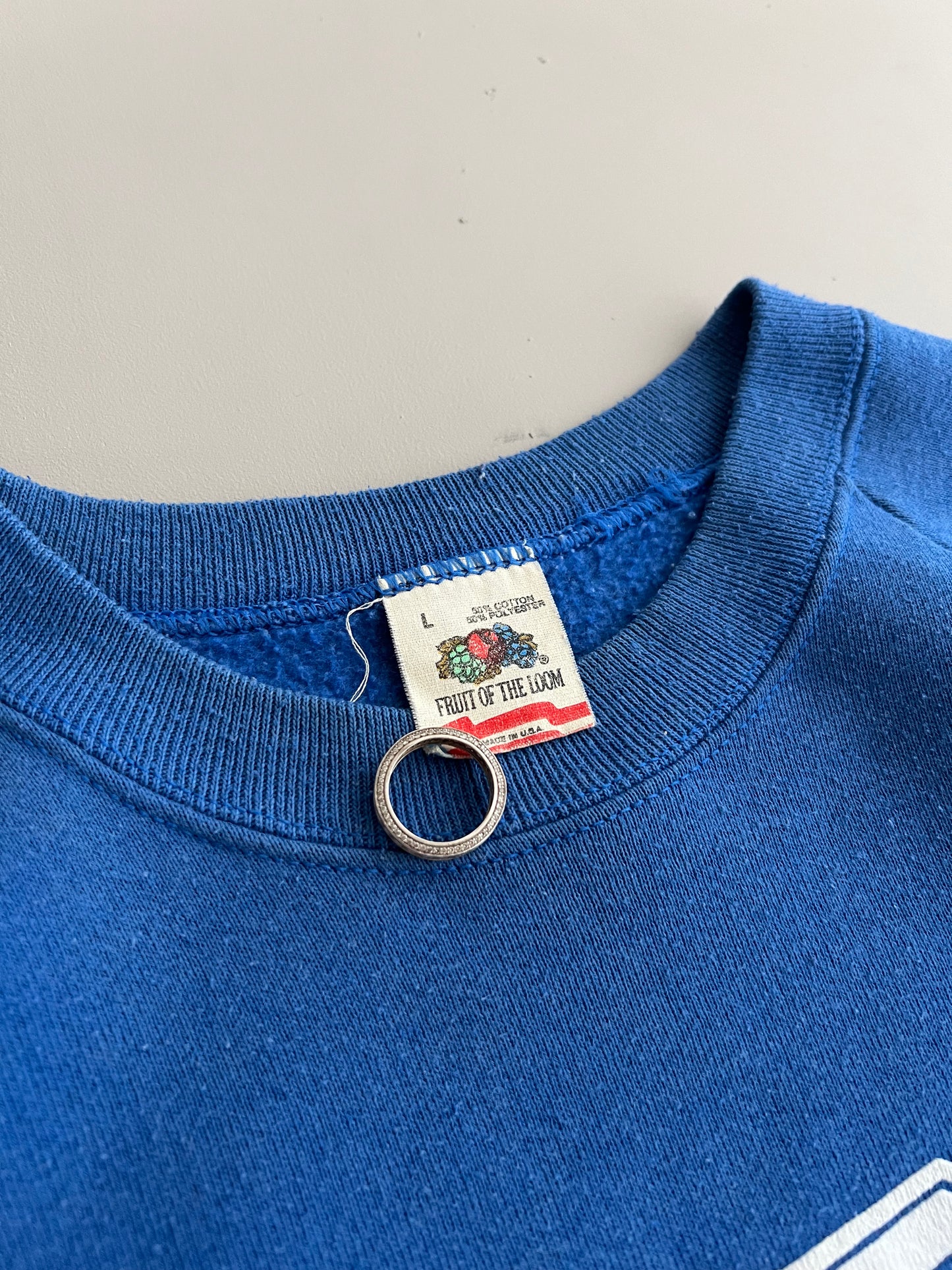 Large 80s New York Rangers Sweatshirt