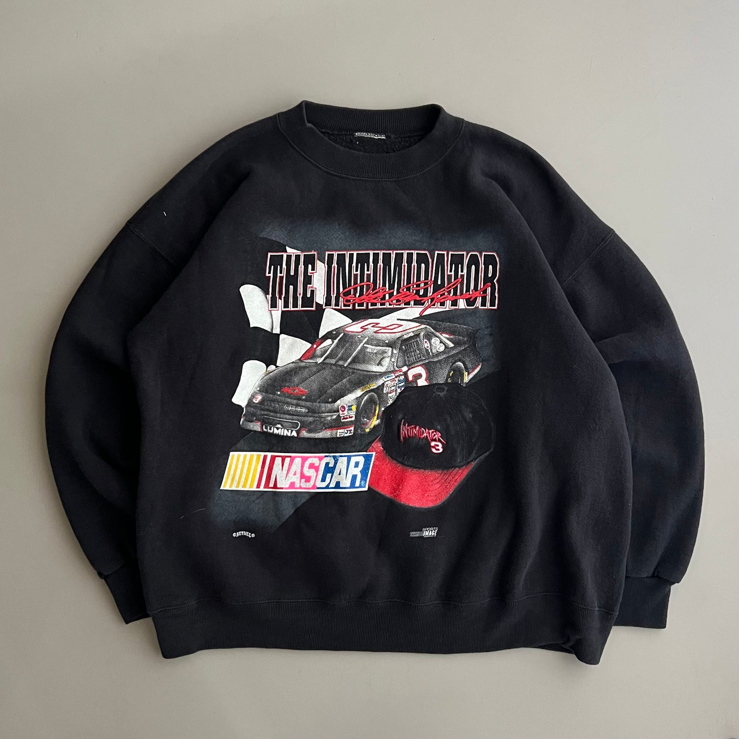 XL 90s Dale Earnhardt Intimidator Embroidered Sweatshirt