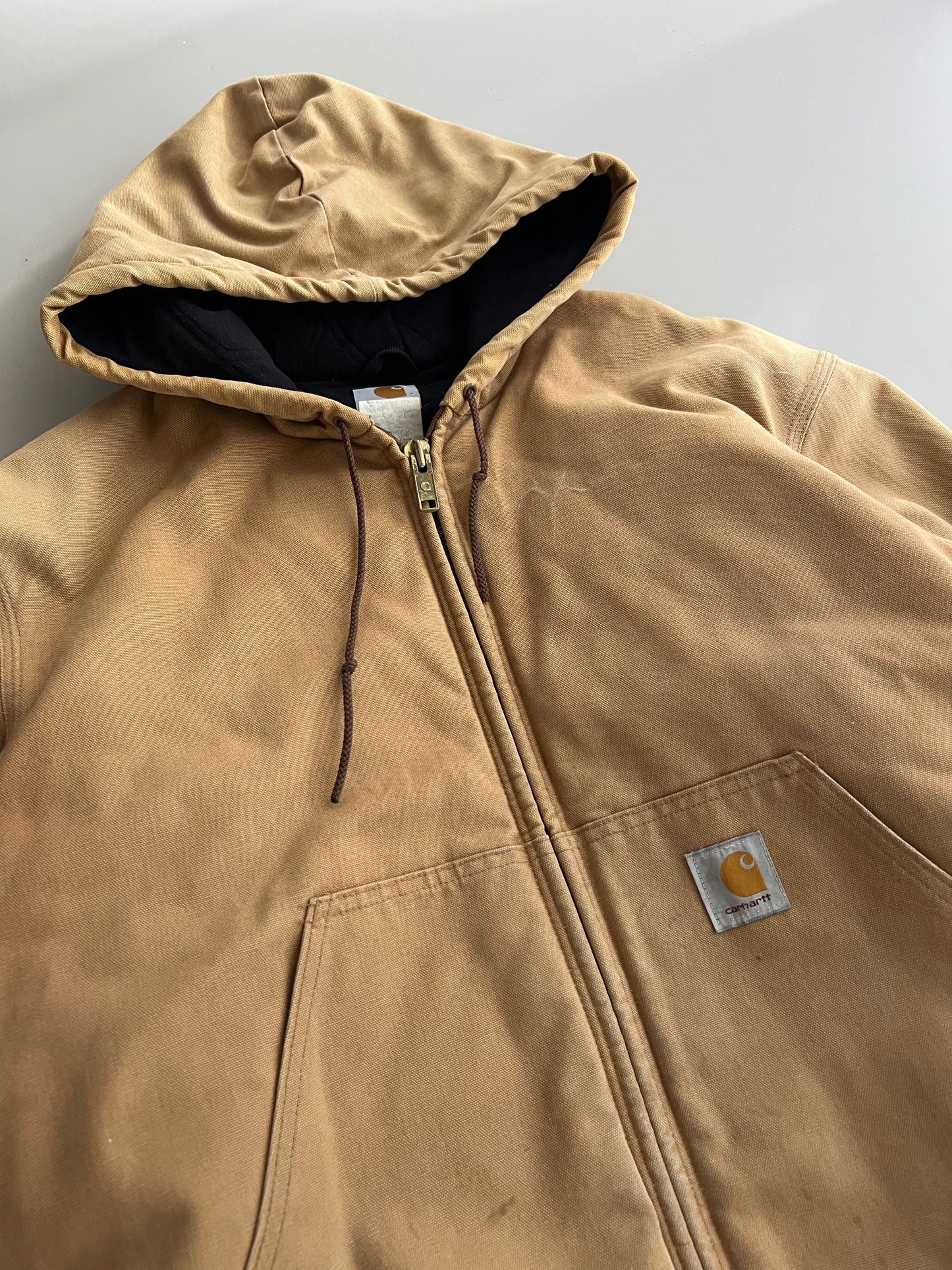 Large 90s Tan Carhartt Jacket