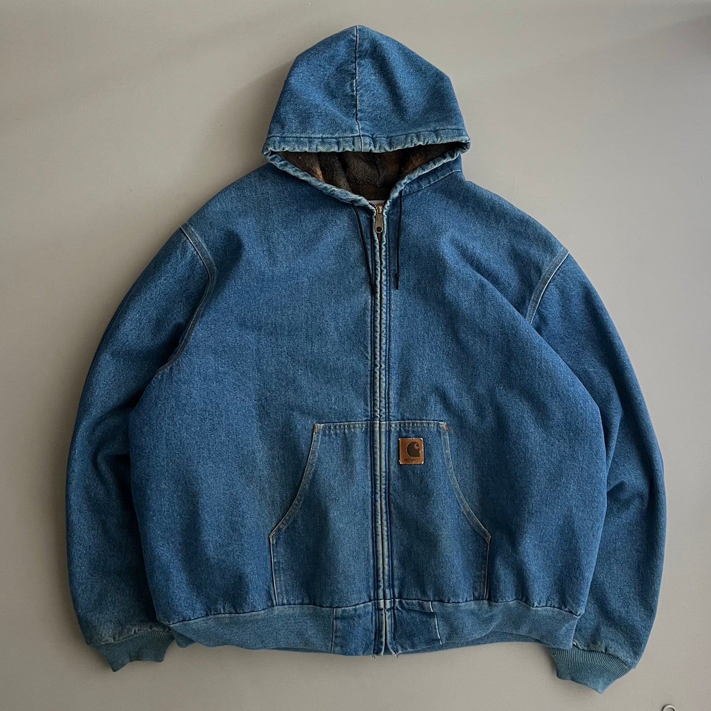 Large Black Carhartt Detroit Jacket