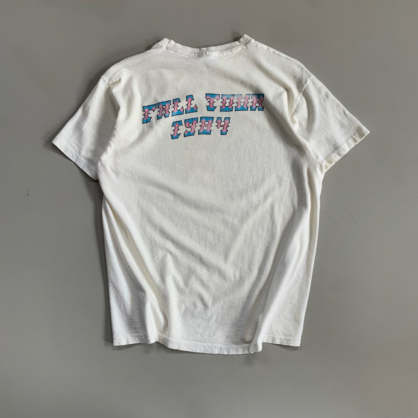 Large 1984 Grateful Dead Fall Tour T-shirt