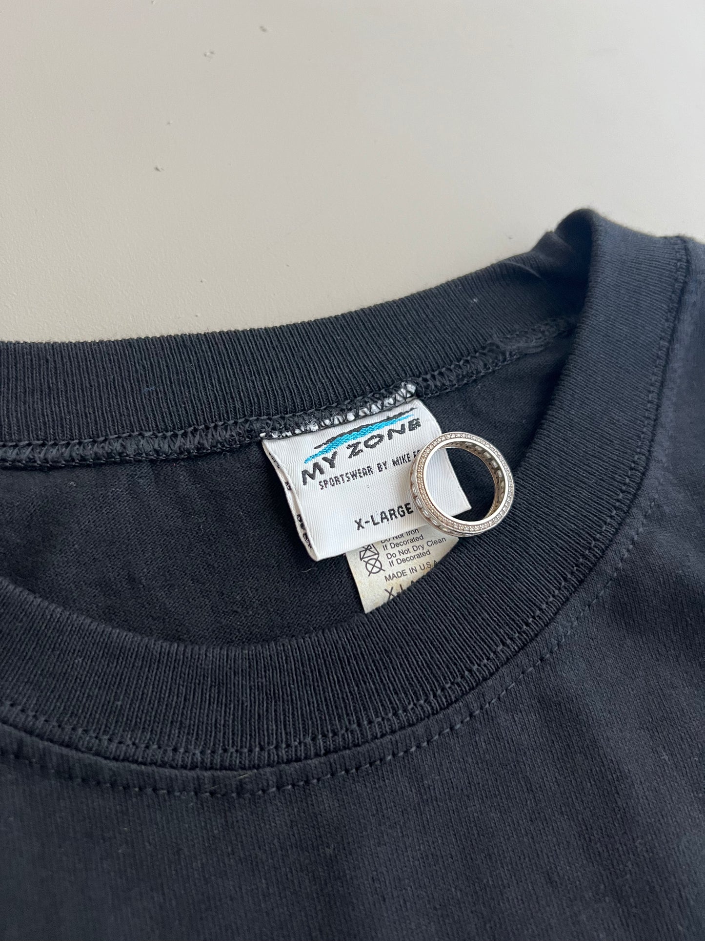 XL 90s Carolina Panthers WBT Radio T-shirt