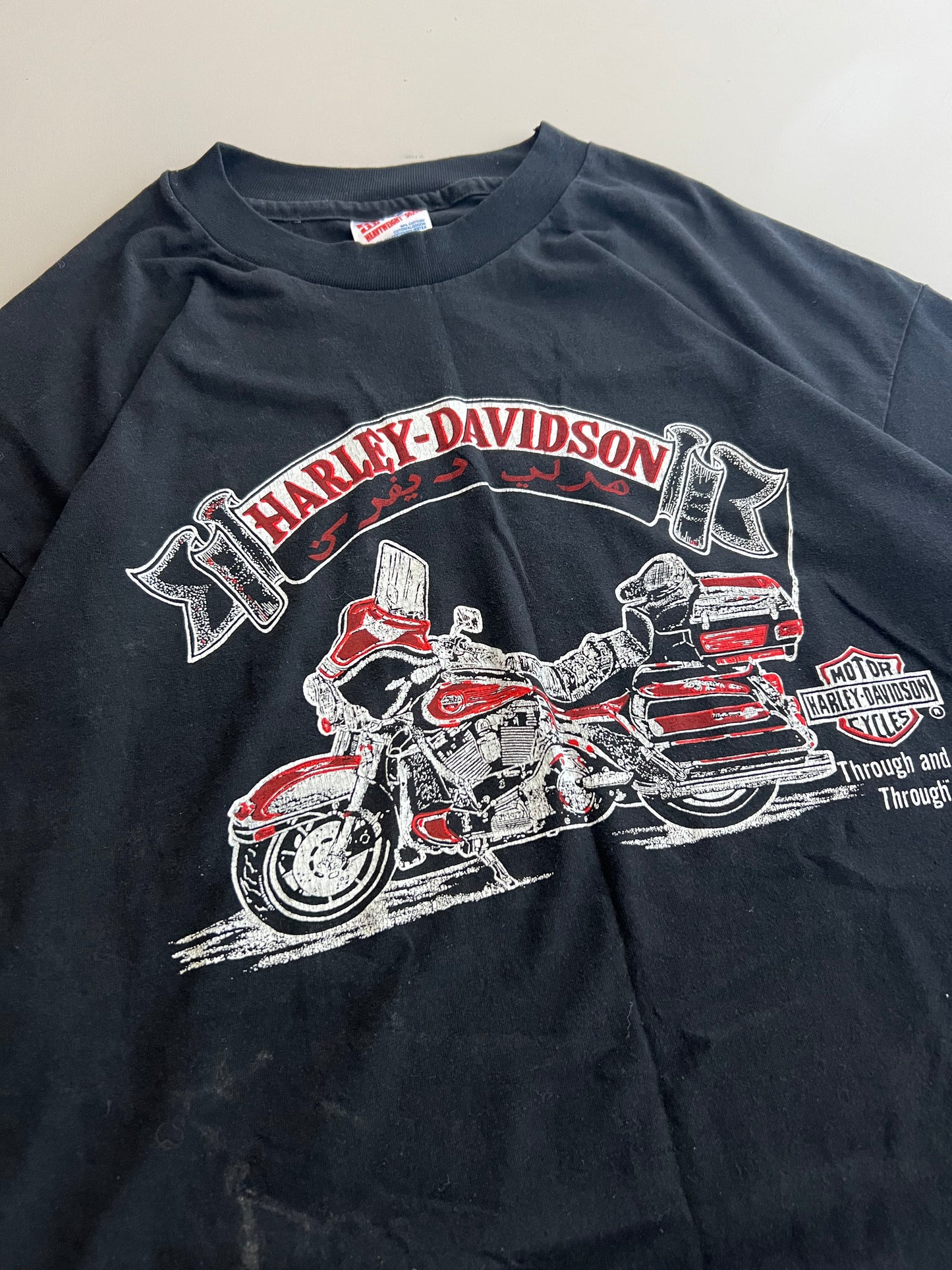 Medium 90s Harley Davidson Saudi Arabia T-shirt