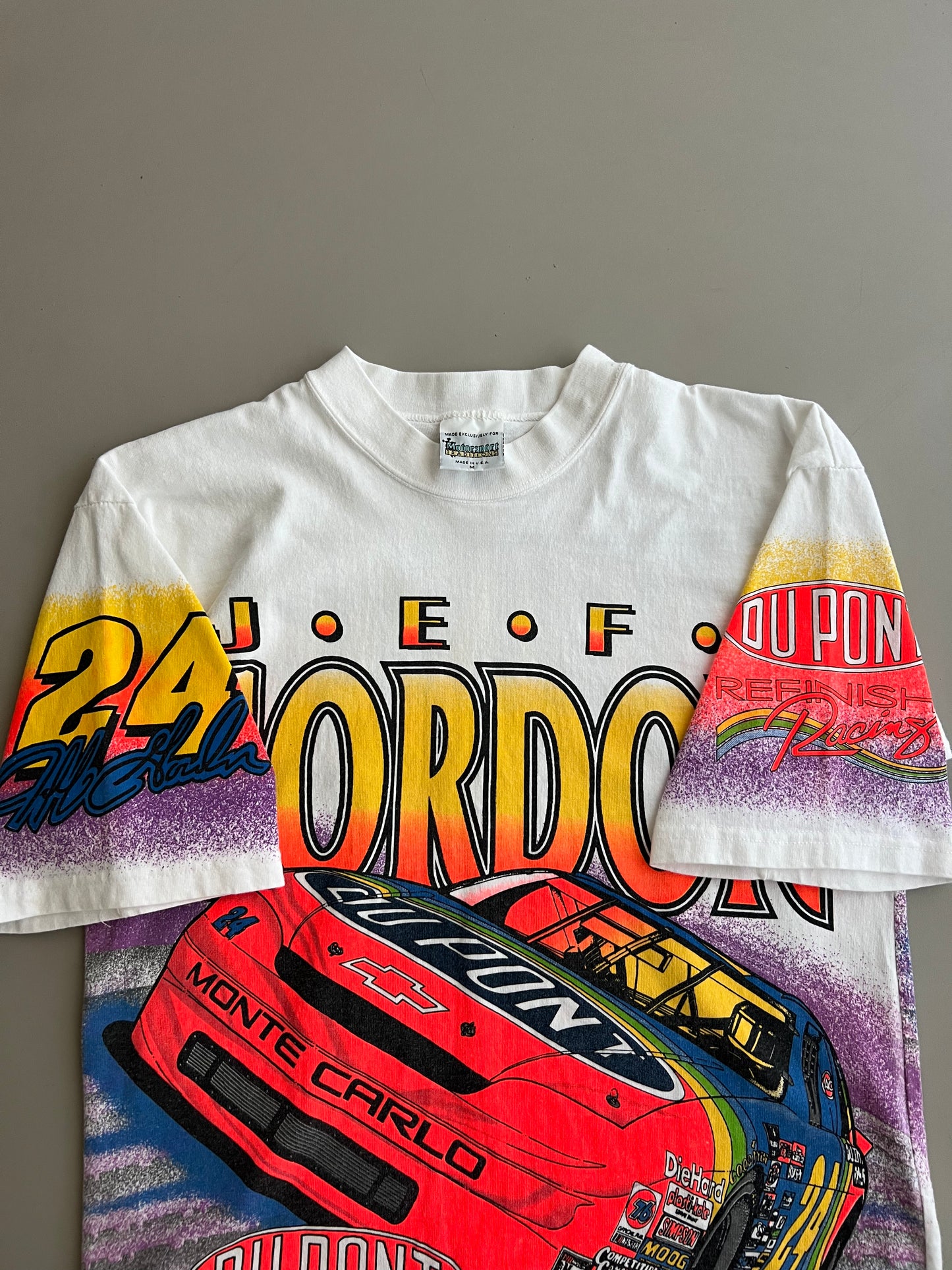 Medium 1995 Jeff Gordon Life in the Fast Lane AOP T-shirt