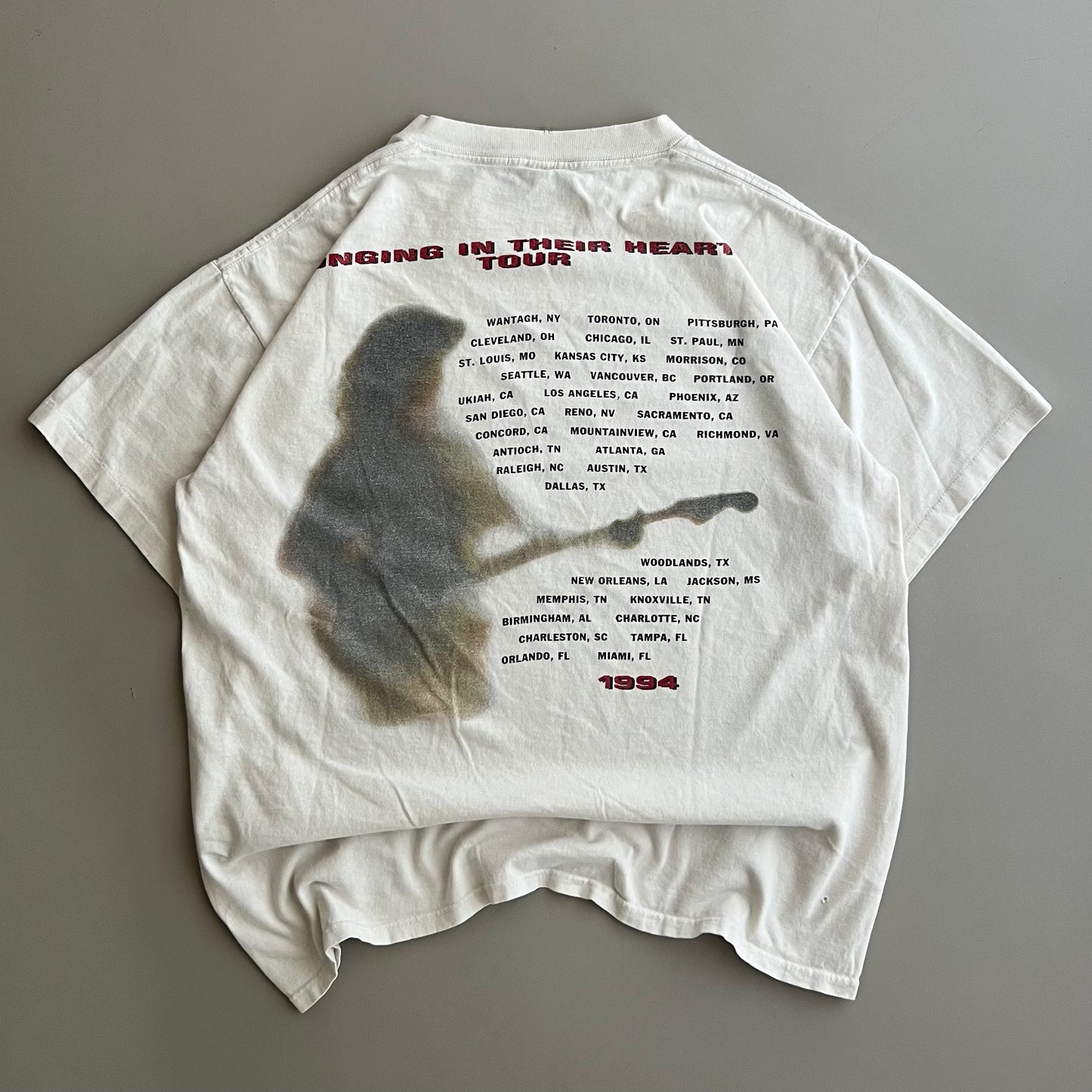 Large 1994 Bonnie Raitt Tour T-shirt
