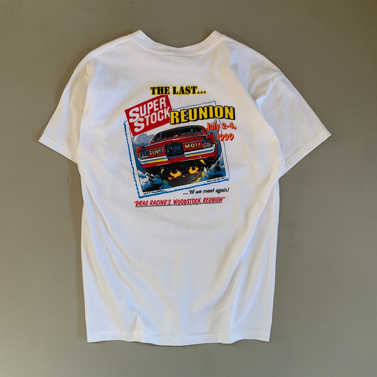 Large 1999 Super Stock Reunion T-shirt