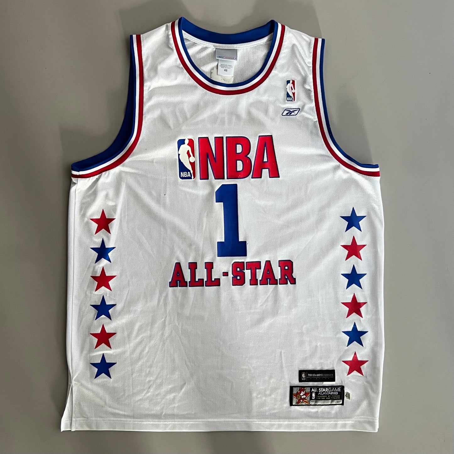 XL 2003 All Star Atlanta Tracy McGrady Jersey
