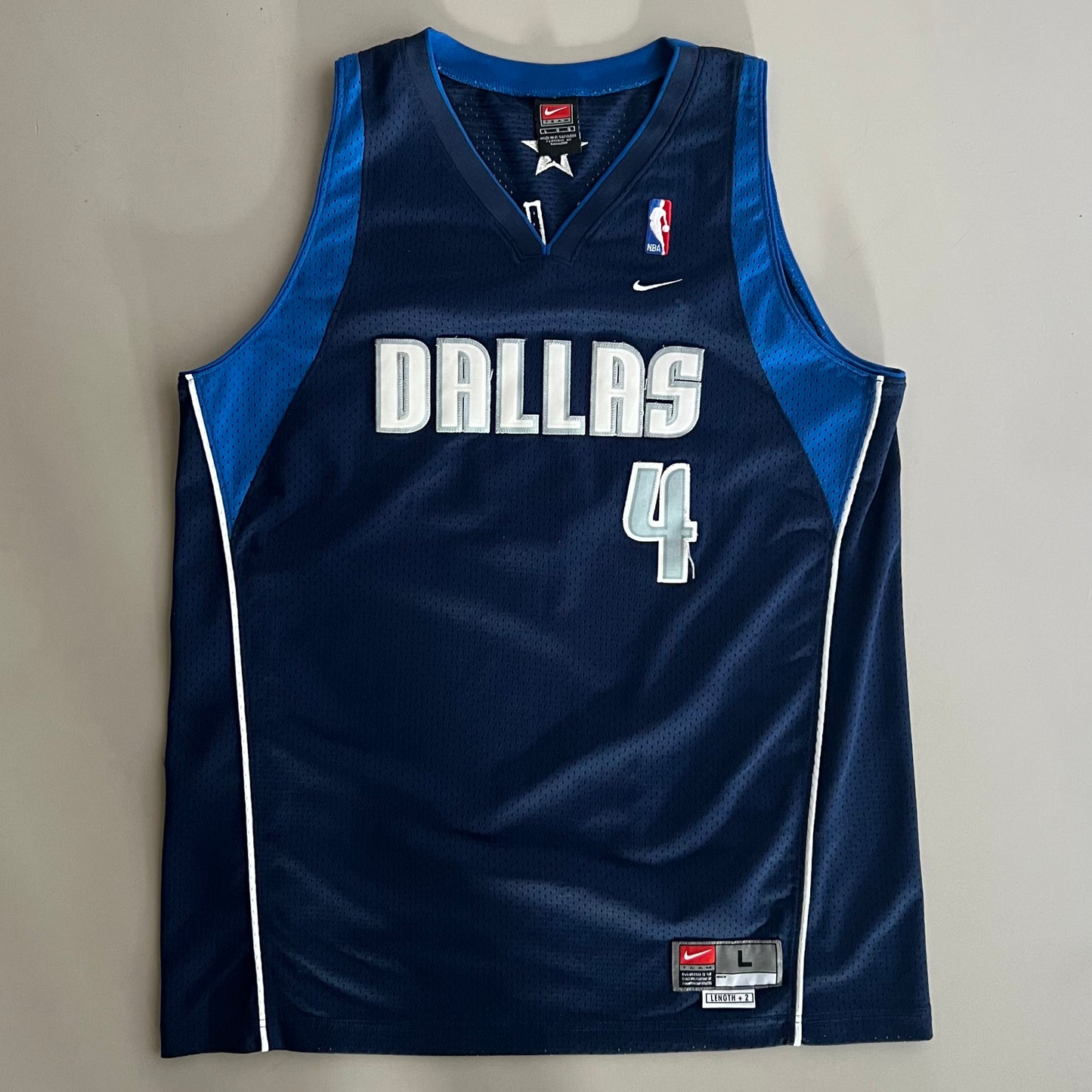 Large 2000s Dallas Mavericks Michael Finley Jersey