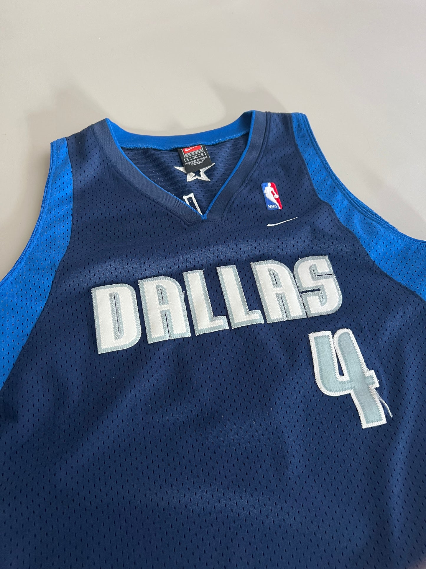 Large 2000s Dallas Mavericks Michael Finley Jersey
